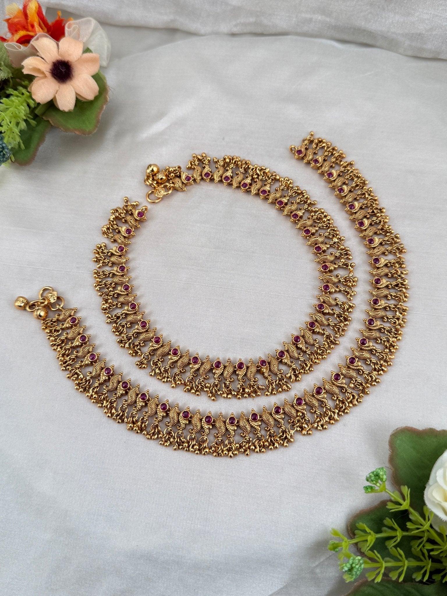 Royal Antique Anklet Payal 0194 - Mahilas