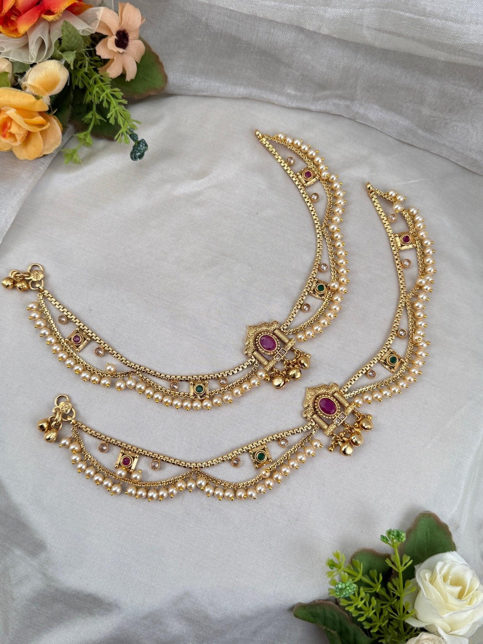 Royal Antique Anklet Payal 0197 - Mahilas