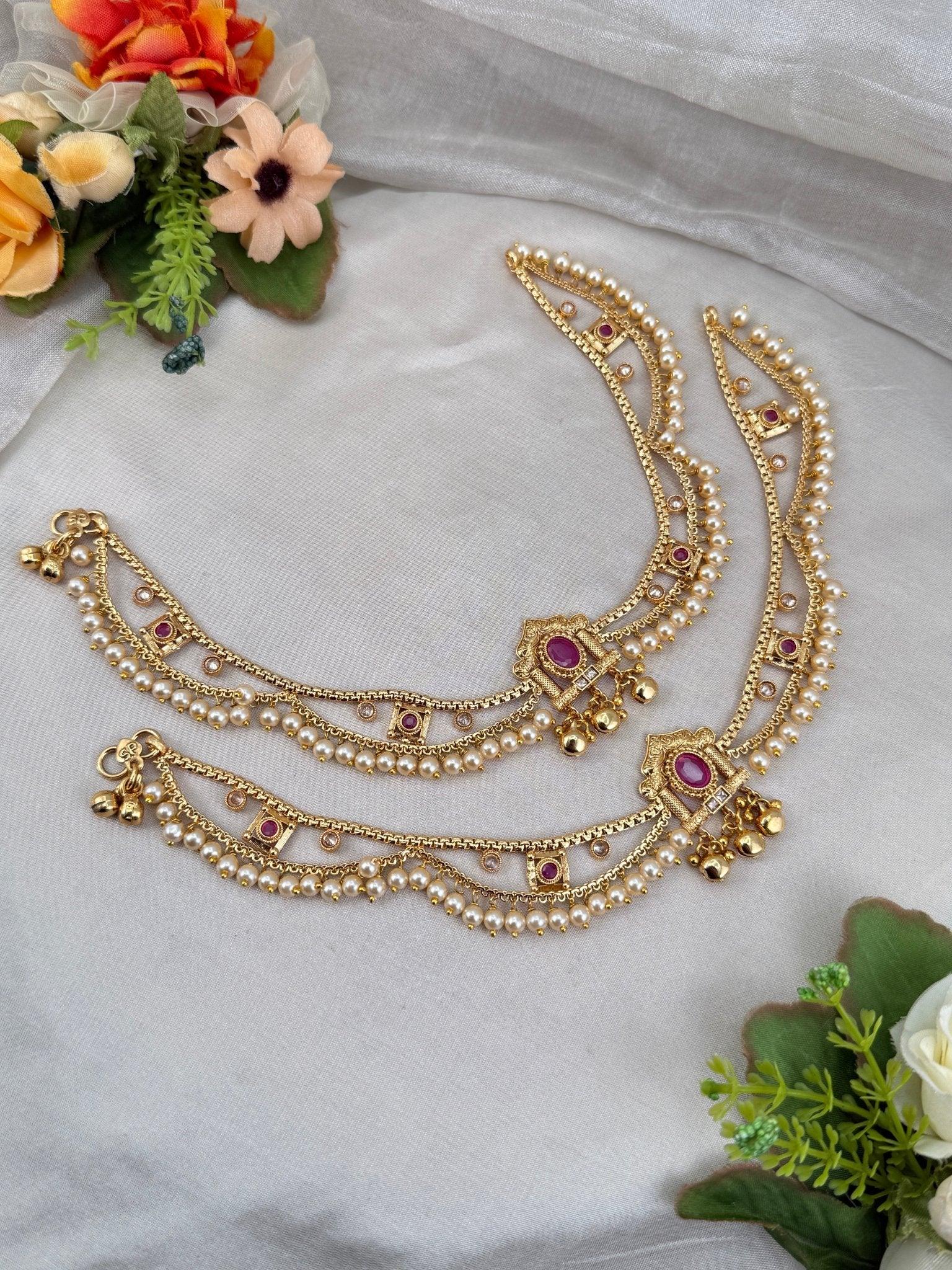 Royal Antique Anklet Payal 0198 - Mahilas