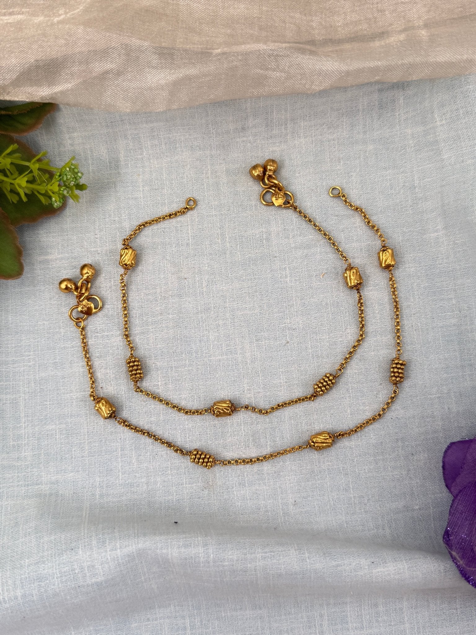 Royal Antique Anklet Payal 0288 - Mahilas