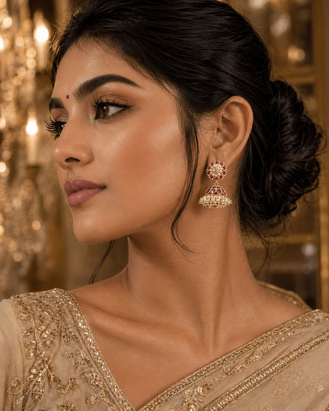 Royal Antique Bellimoda Jhumka 0959 - Mahilas