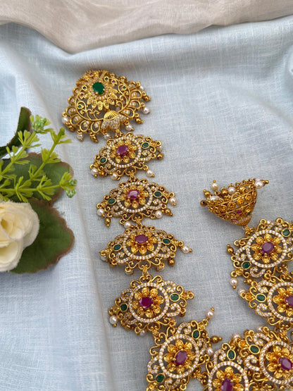 Royal Antique Bridal Long Jadebille 0142 - Mahilas