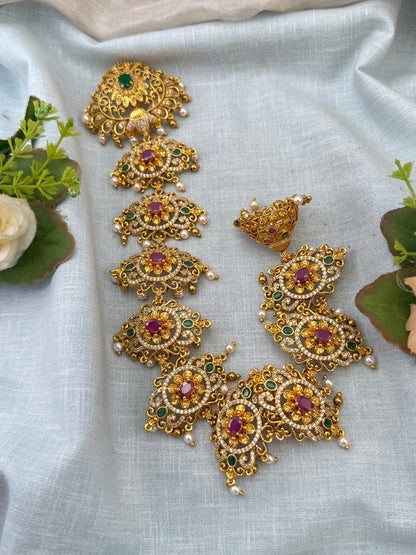 Royal Antique Bridal Long Jadebille 0142 - Mahilas