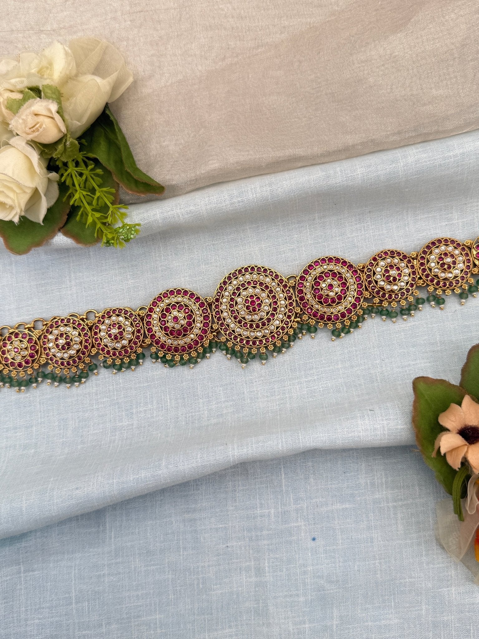 Royal Antique Chain Kamarbandh Vaddanam Hip Belt 7241 - Mahilas