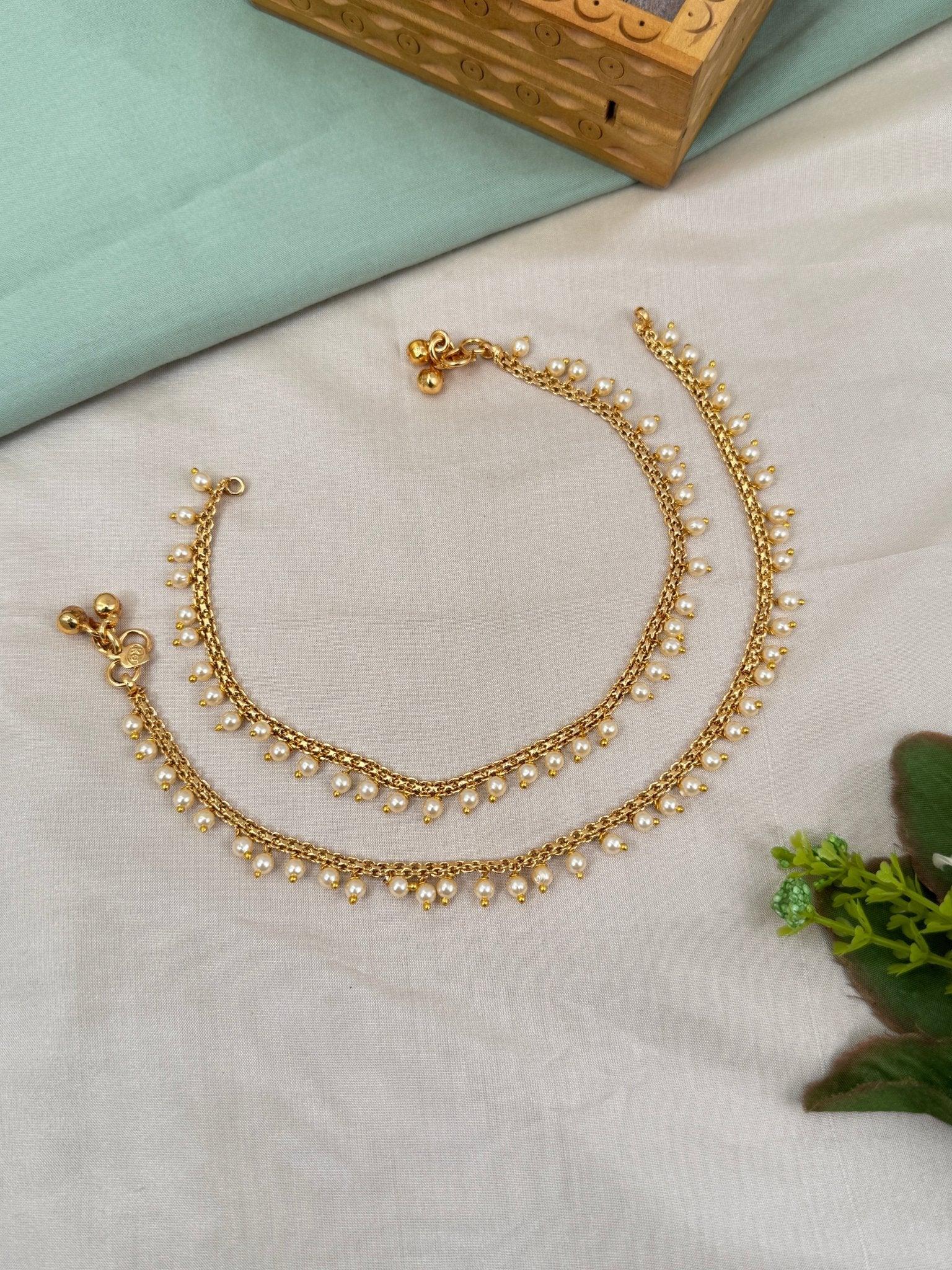Royal Antique Chain Payal Anklet 0211 - Mahilas