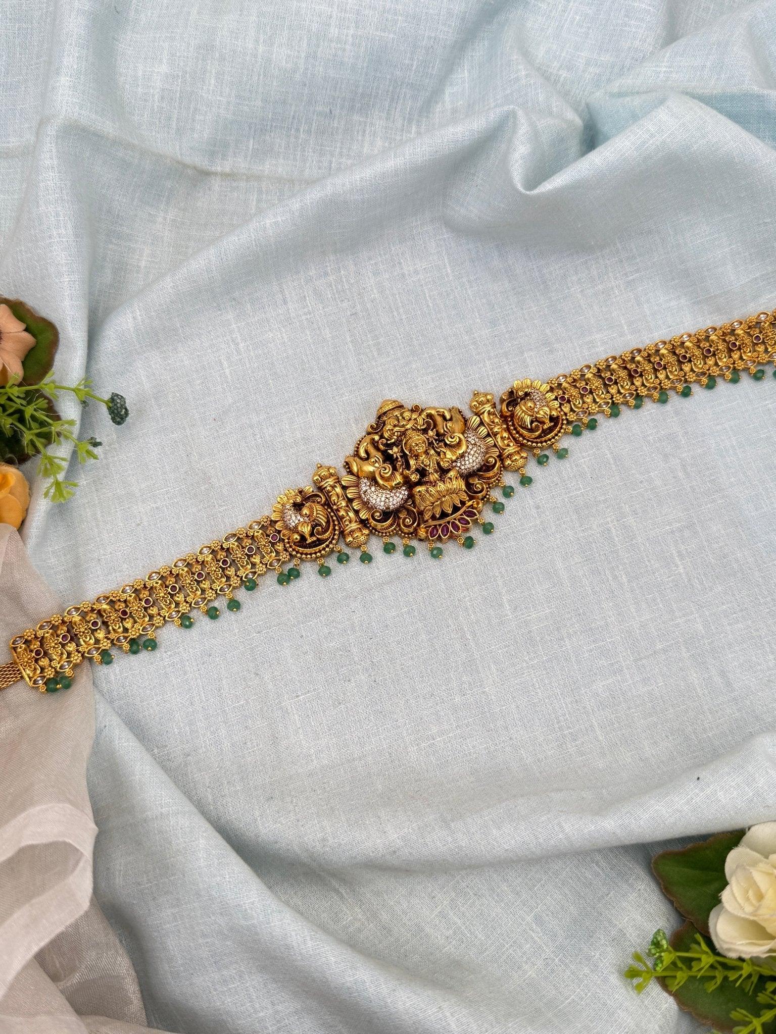 Royal Antique Chain Type Vaddanam Kamarbandh 7196 - Mahilas