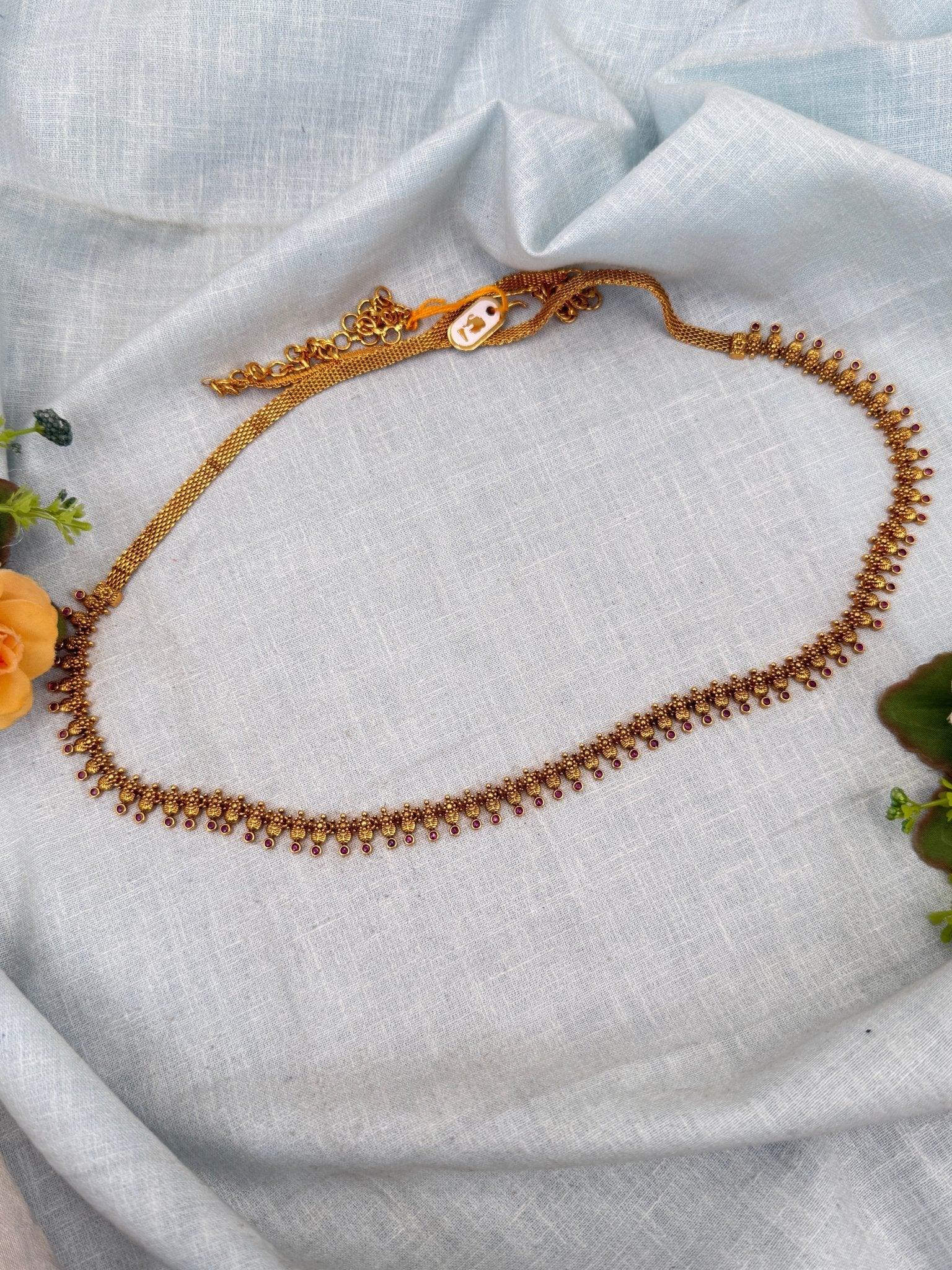 Royal Antique Chain Type Vaddanam Kamarbandh 7199 - Mahilas