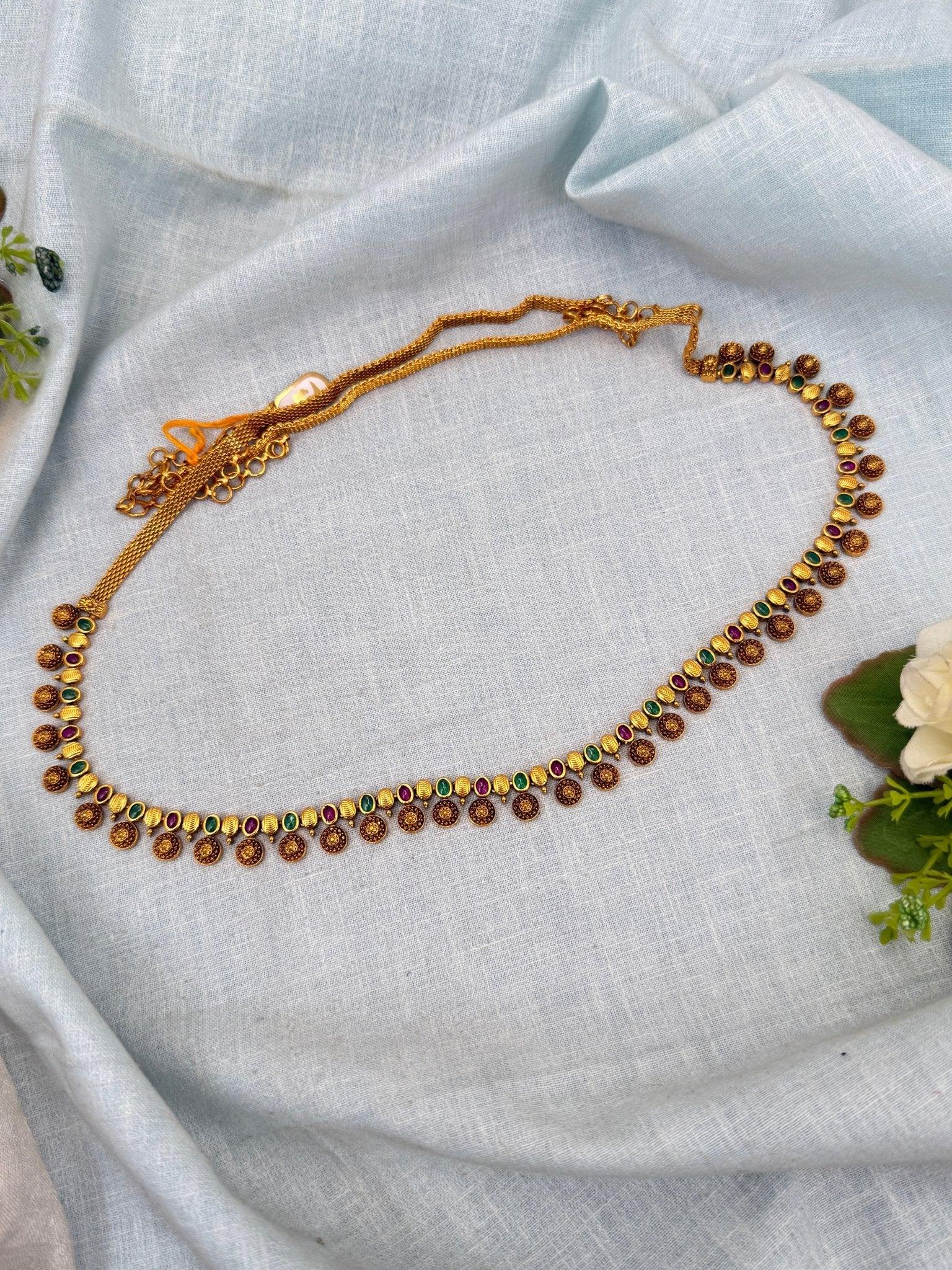 Royal Antique Chain Type Vaddanam Kamarbandh 7202 - Mahilas