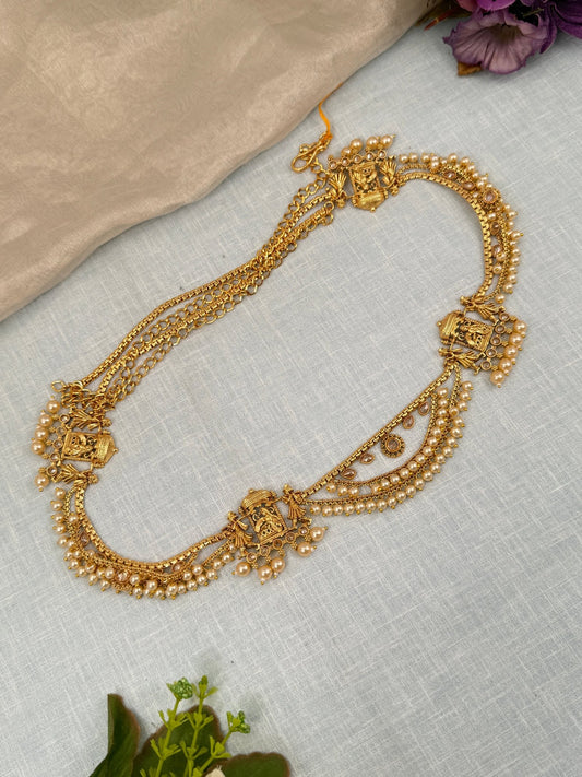 Royal Antique Chain Vaddanam Kamarbandh 7108 - Mahilas