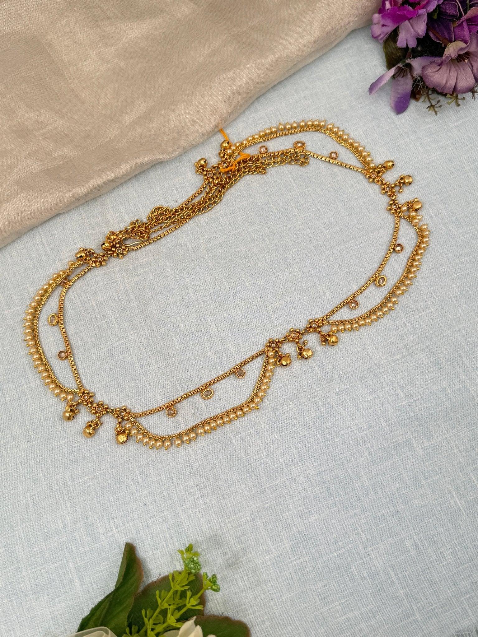 Royal Antique Chain Vaddanam Kamarbandh 7110 - Mahilas