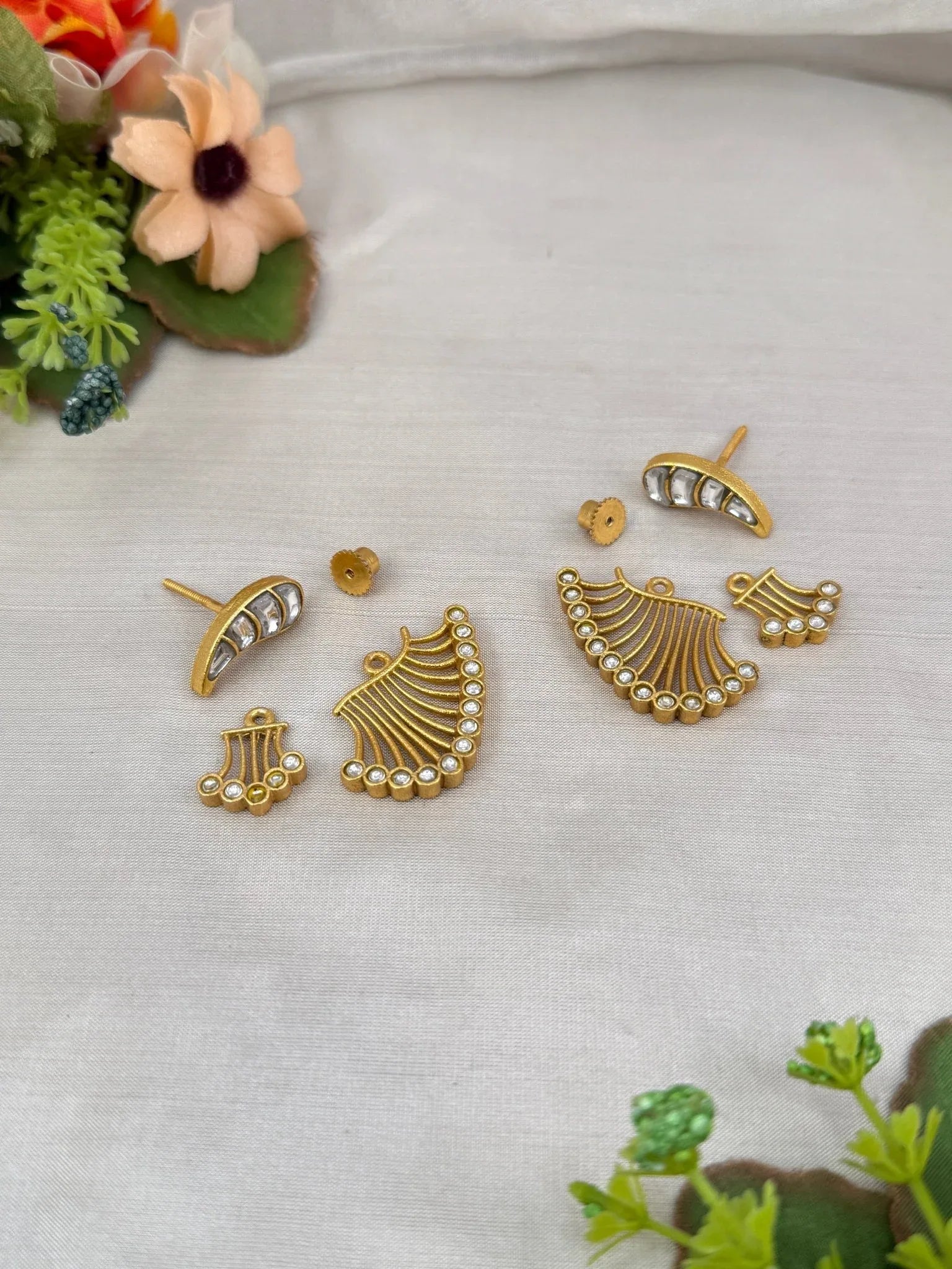 Royal Antique Changeable Earrings 0375 - Mahilas