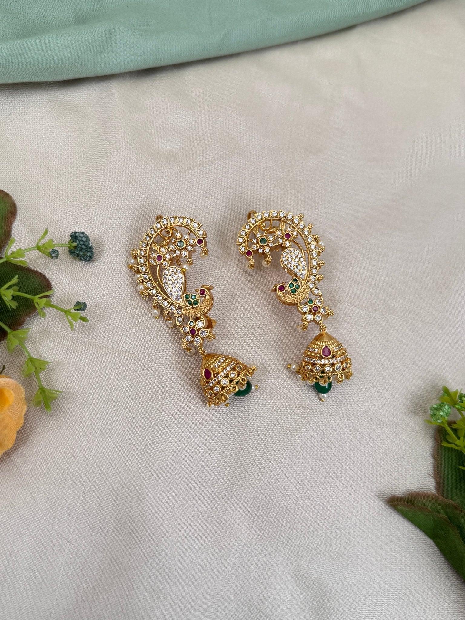 Royal Antique Earcuff Earrings 0473 - Mahilas