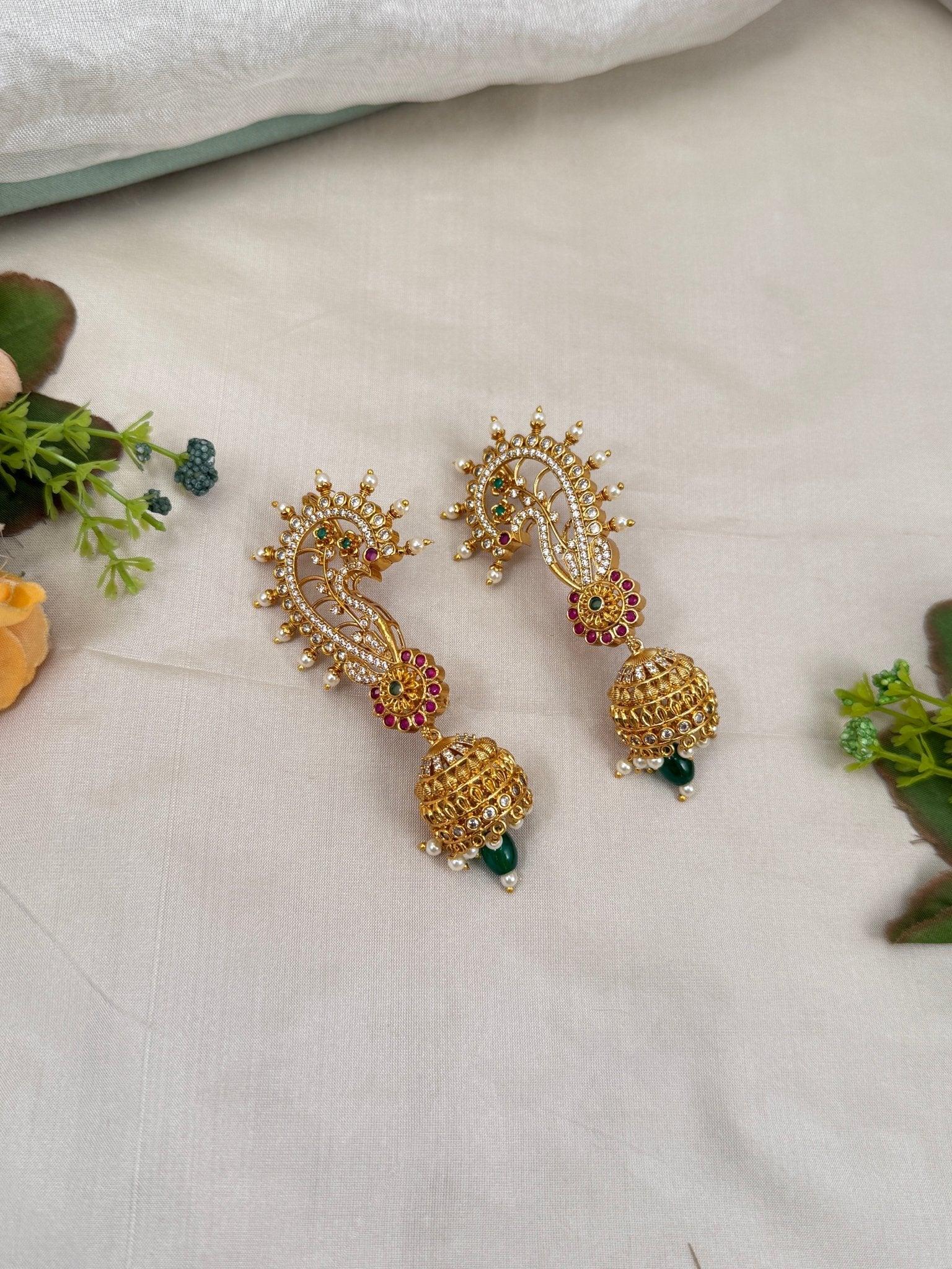 Royal Antique Earcuff Earrings 0476 - Mahilas