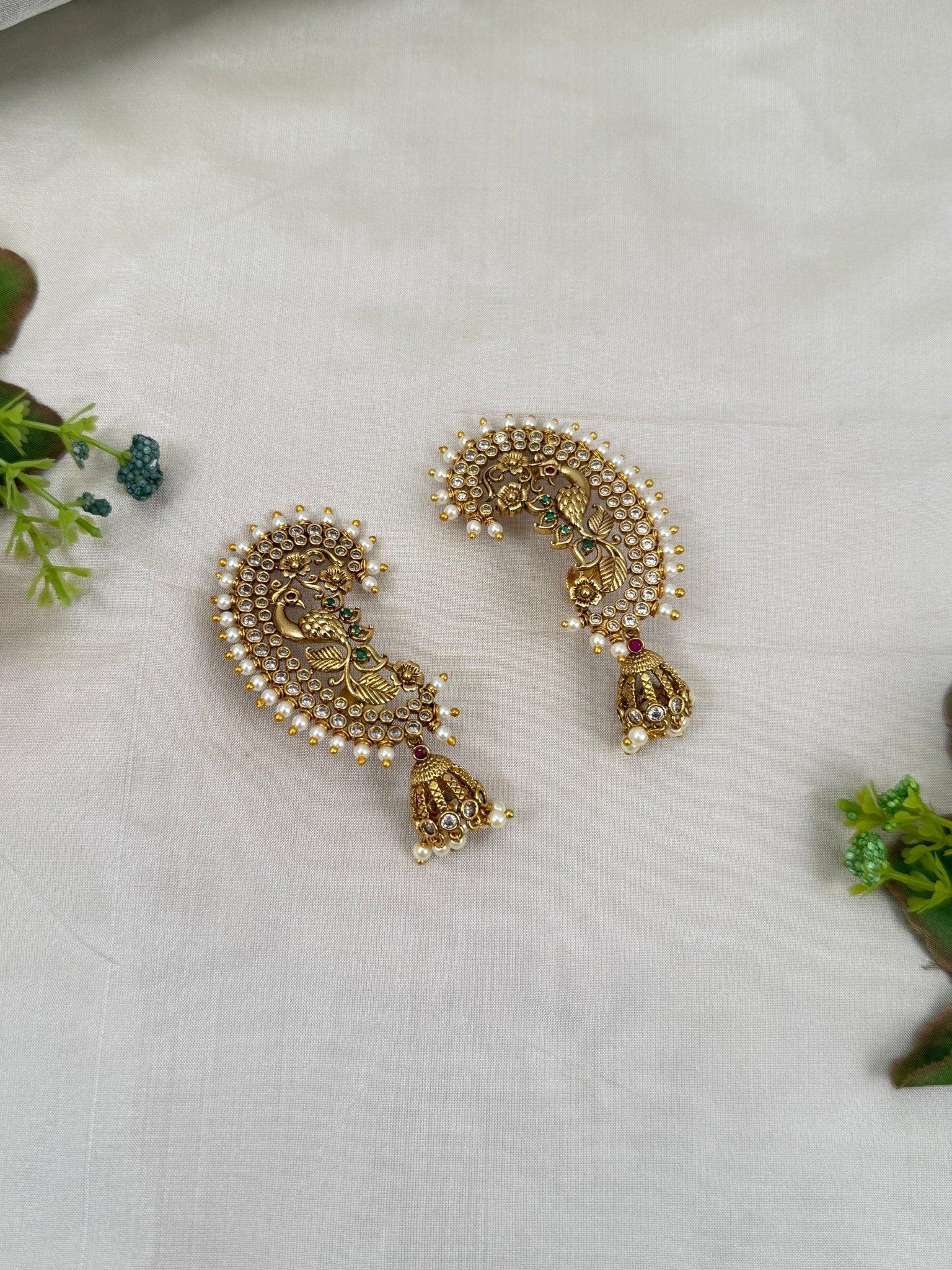 Royal Antique Earcuff Earrings 0480 - Mahilas