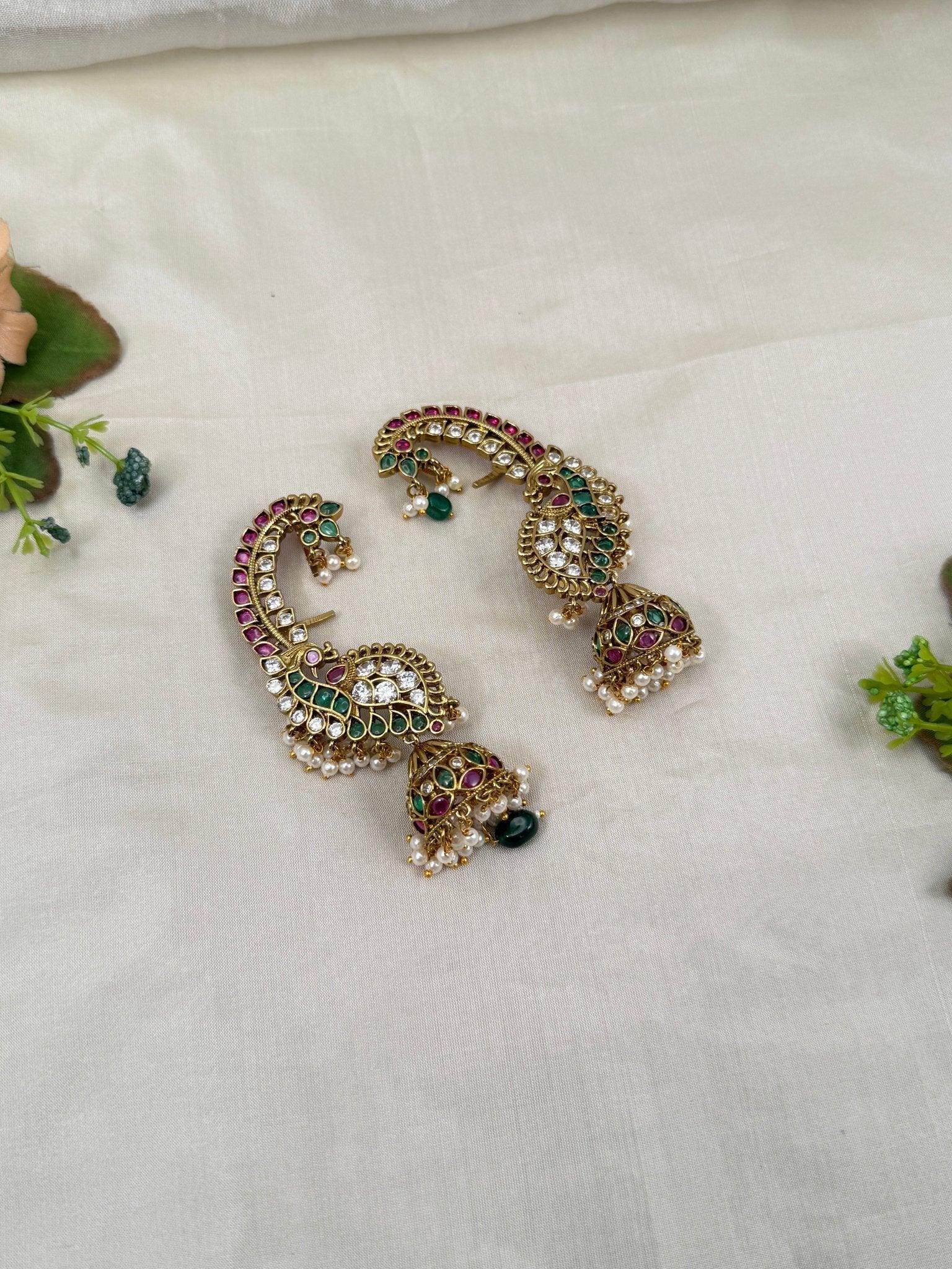 Royal Antique Earcuff Earrings 0482 - Mahilas