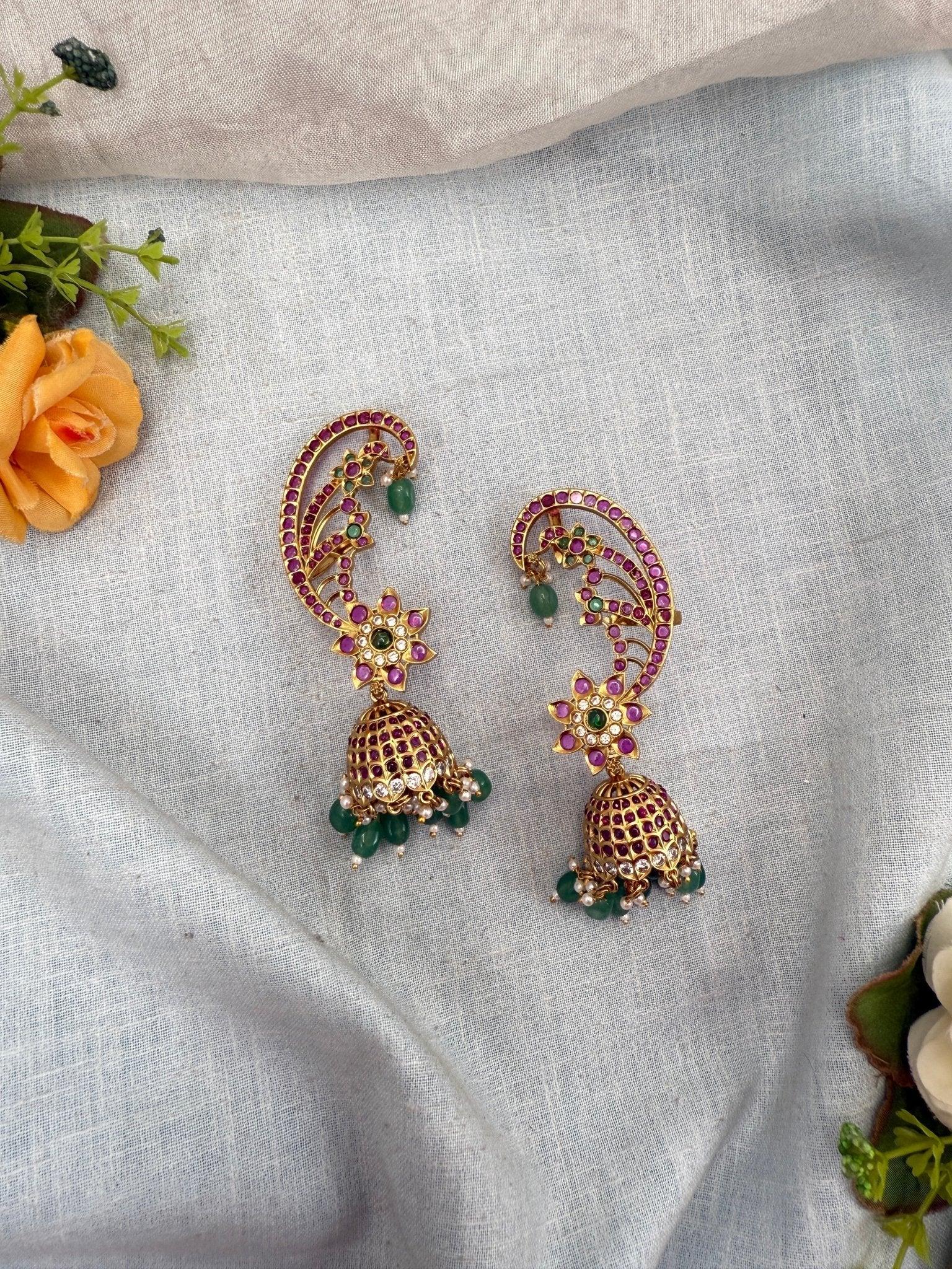 Royal Antique Earcuff Earrings 0729 - Mahilas