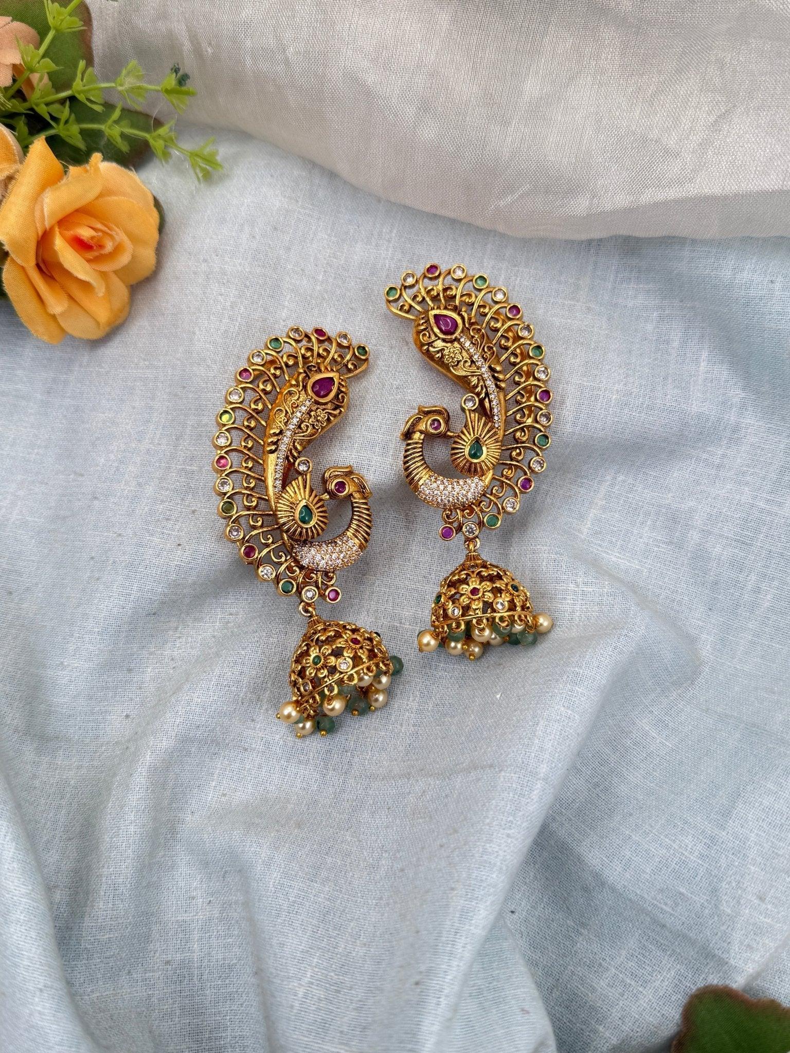 Royal Antique Earcuff Earrings 0735 - Mahilas