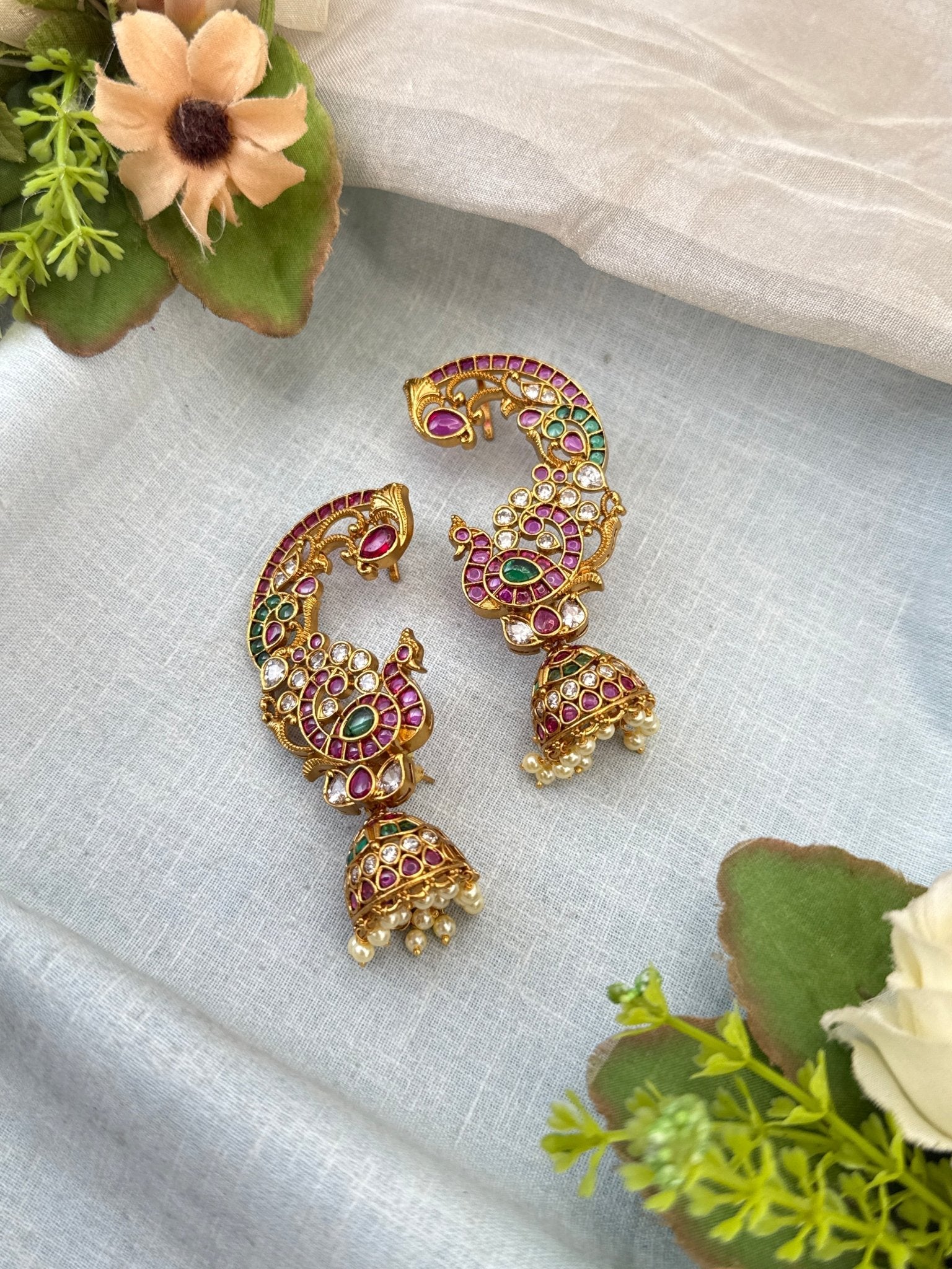 Royal Antique Earcuff Earrings 1115 - Mahilas