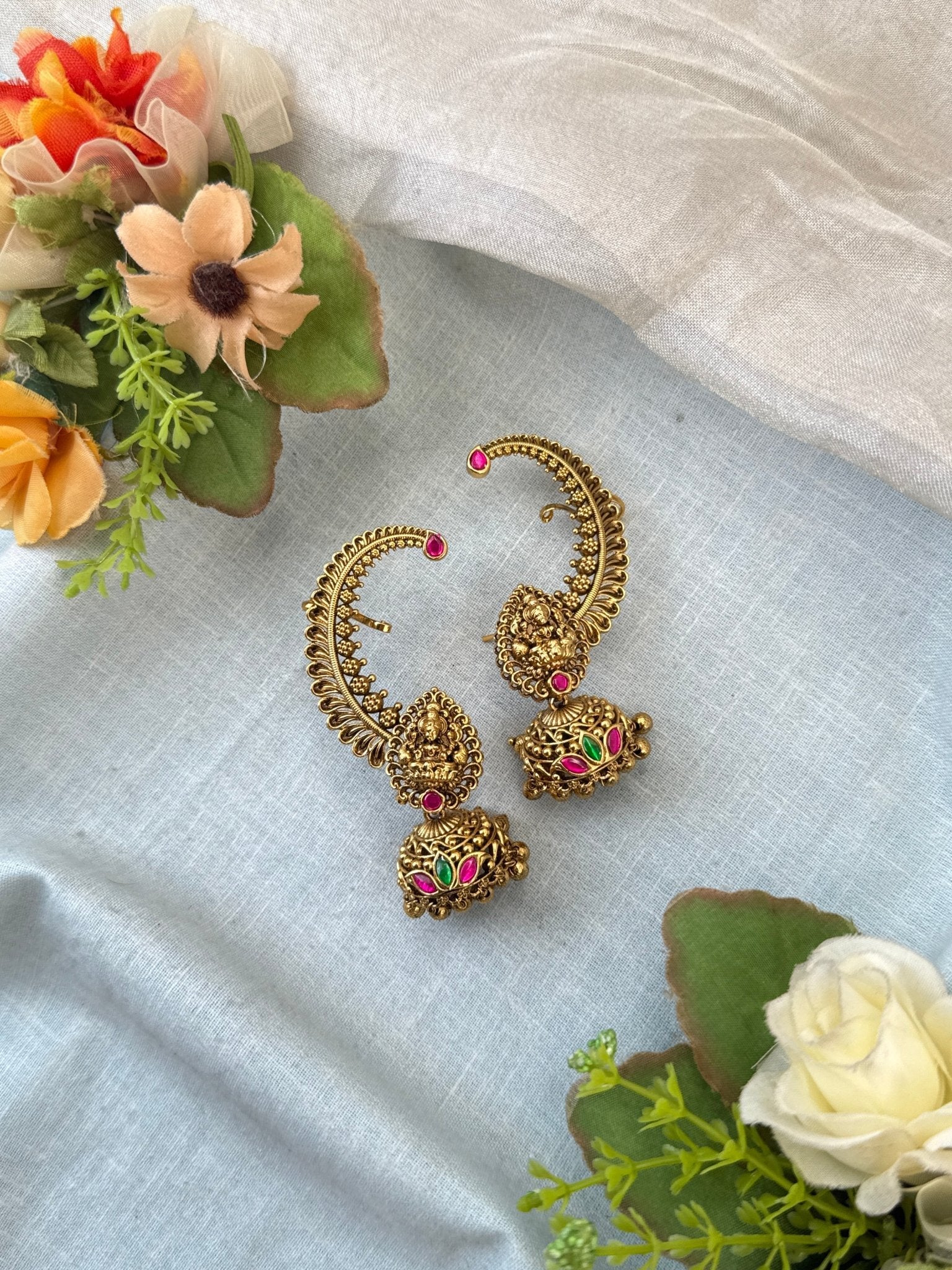 Royal Antique Earcuff Earrings 1119 - Mahilas