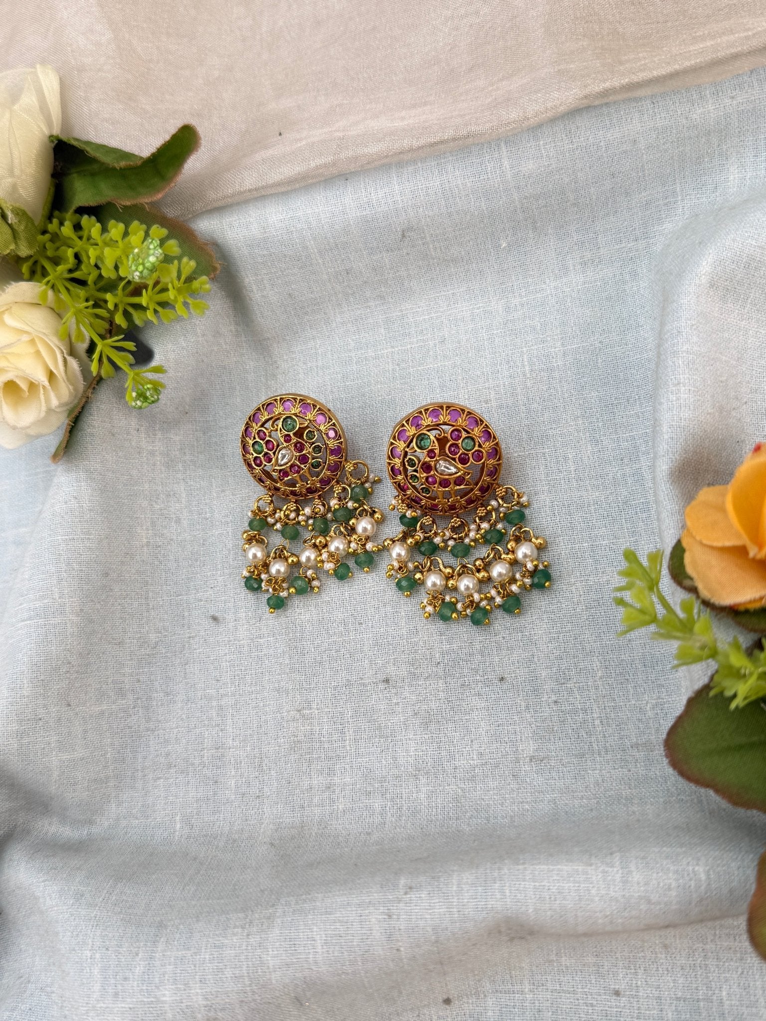 Royal Antique Earrings 0960 - Mahilas