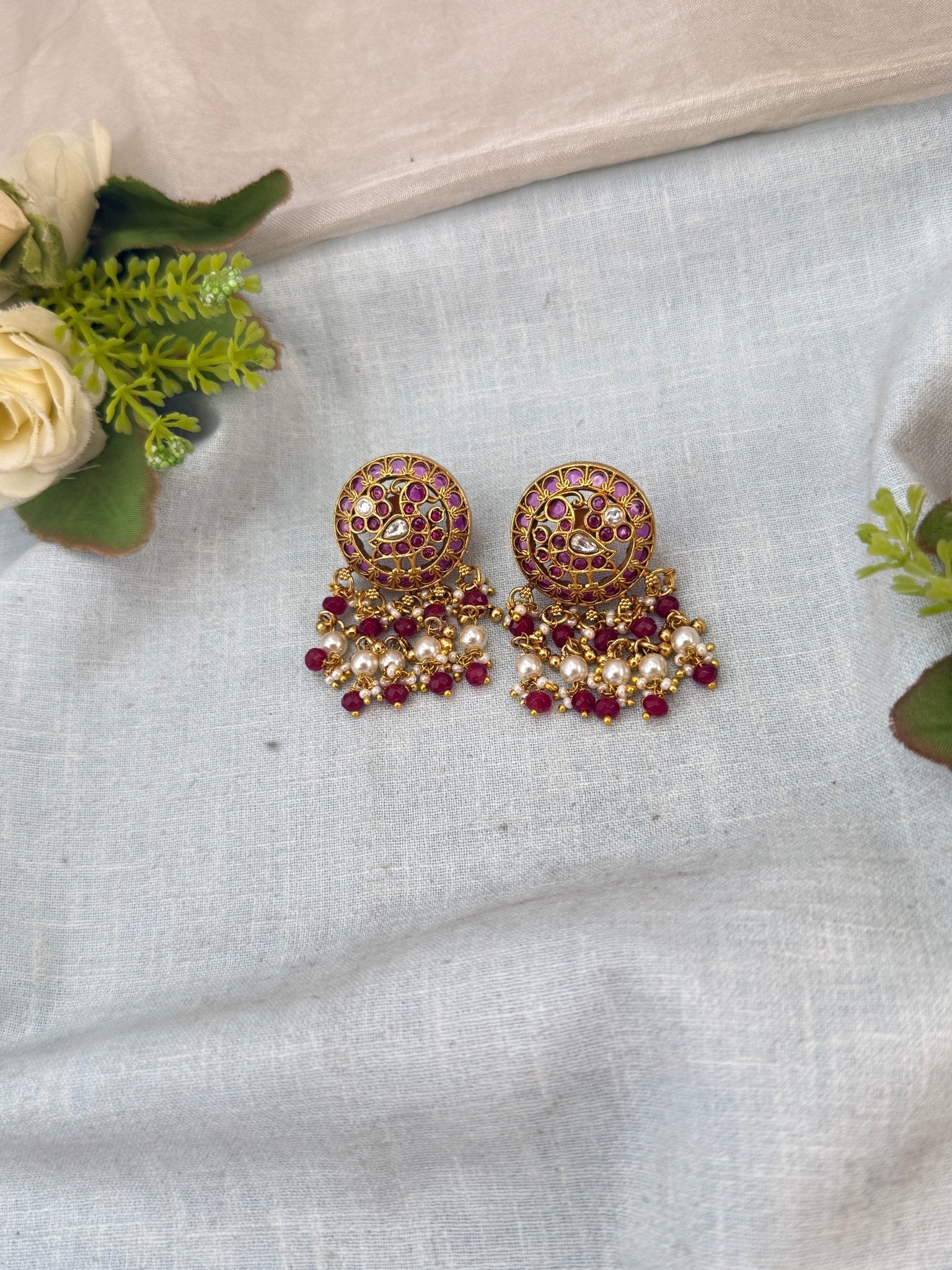 Royal Antique Earrings 0975 - Mahilas