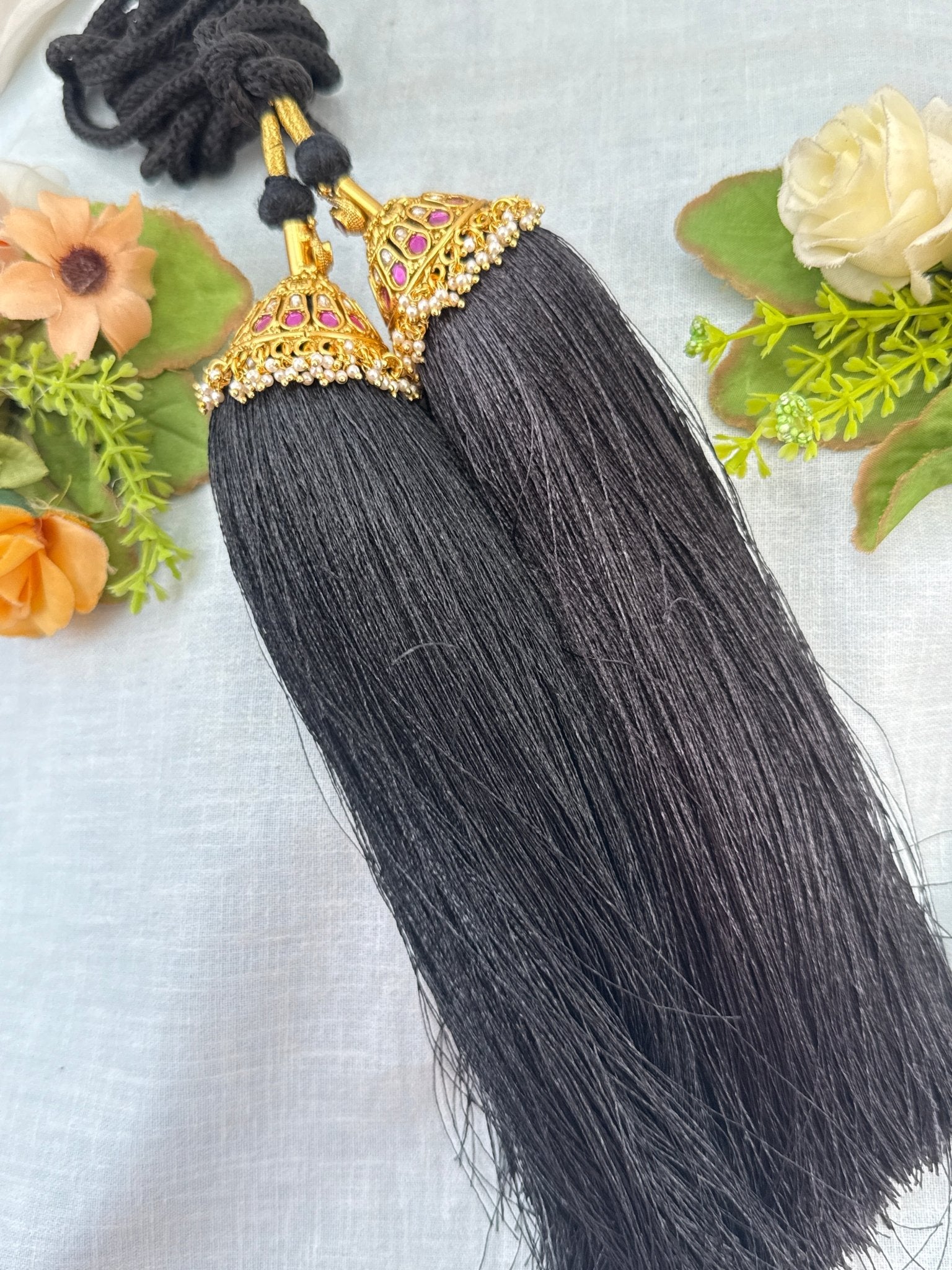 Royal Antique Jadau Bridal Jadai Kuchu Kunjalam 102 - Mahilas