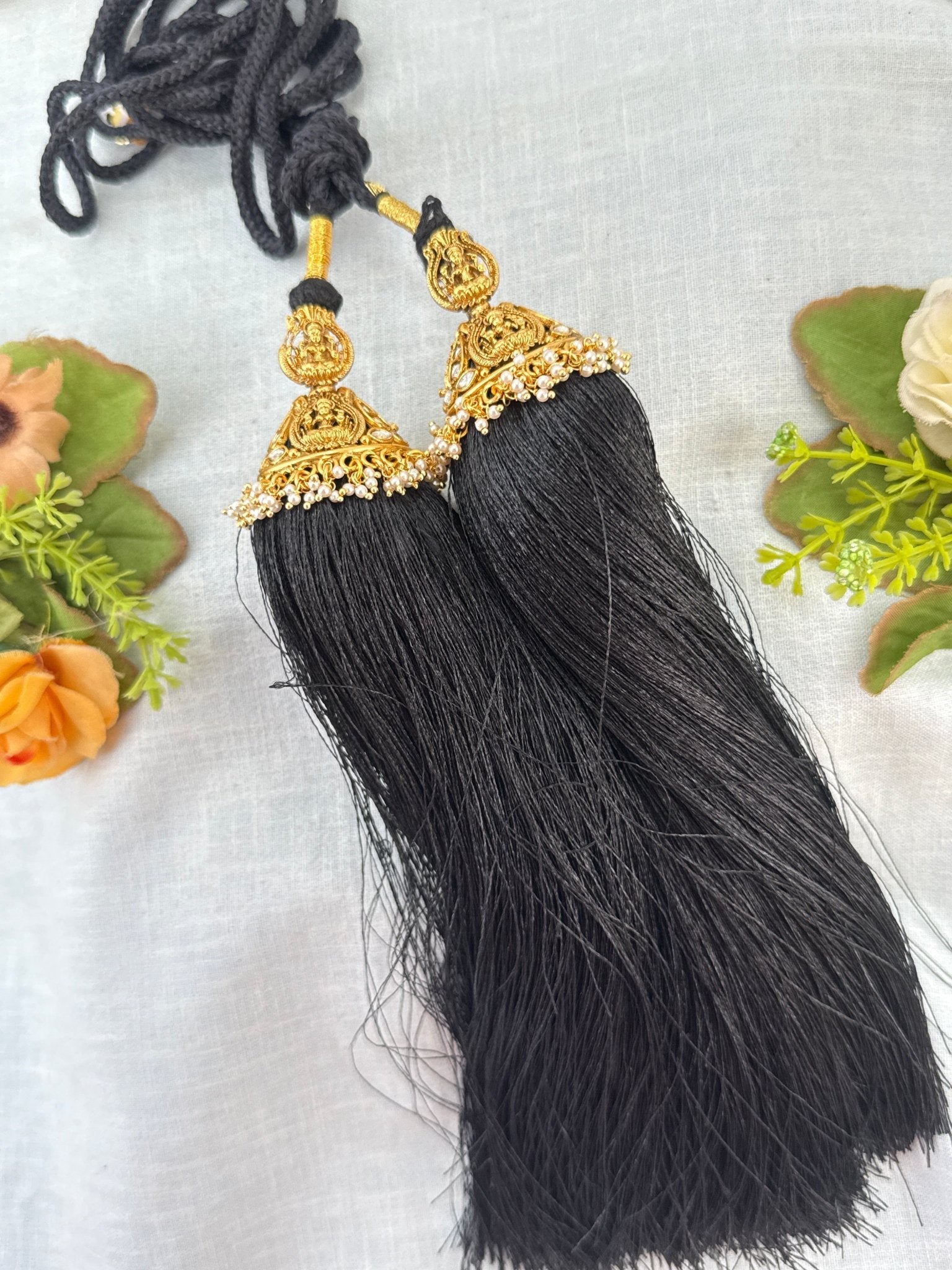 Royal Antique Jadau Bridal Jadai Kuchu Kunjalam 110 - Mahilas