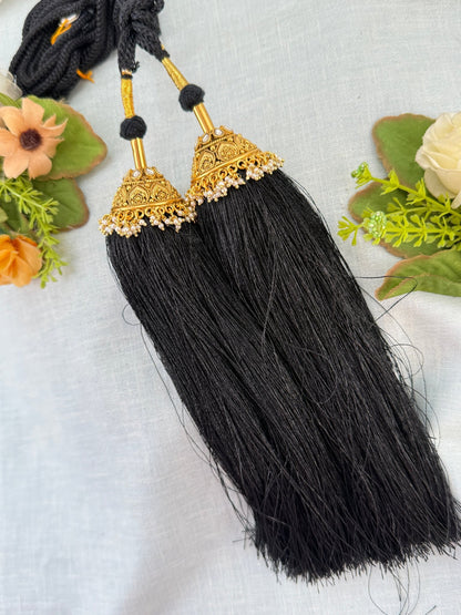 Royal Antique Jadau Bridal Jadai Kuchu Kunjalam 119 - Mahilas