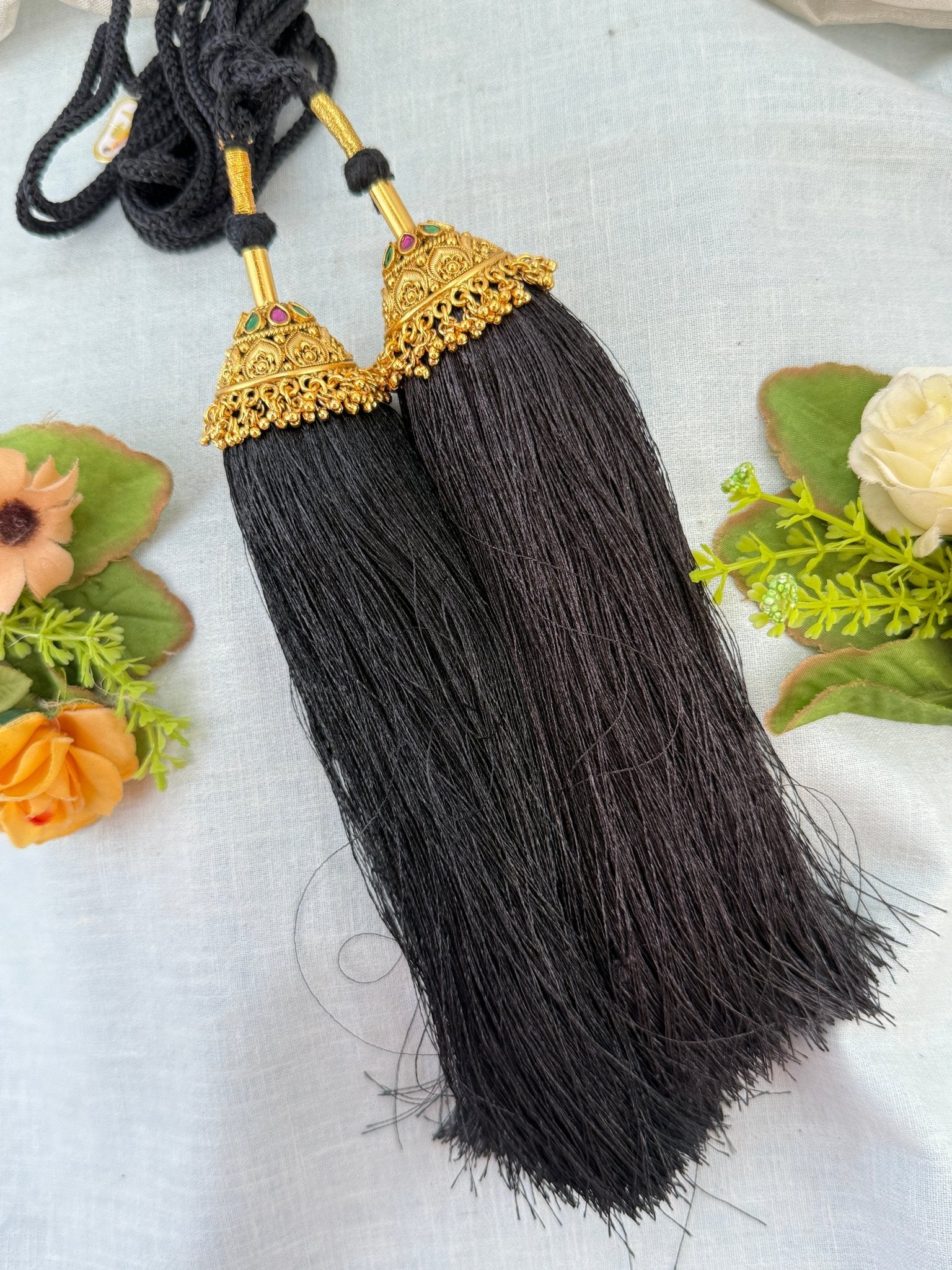 Royal Antique Jadau Bridal Jadai Kuchu Kunjalam 123 - Mahilas