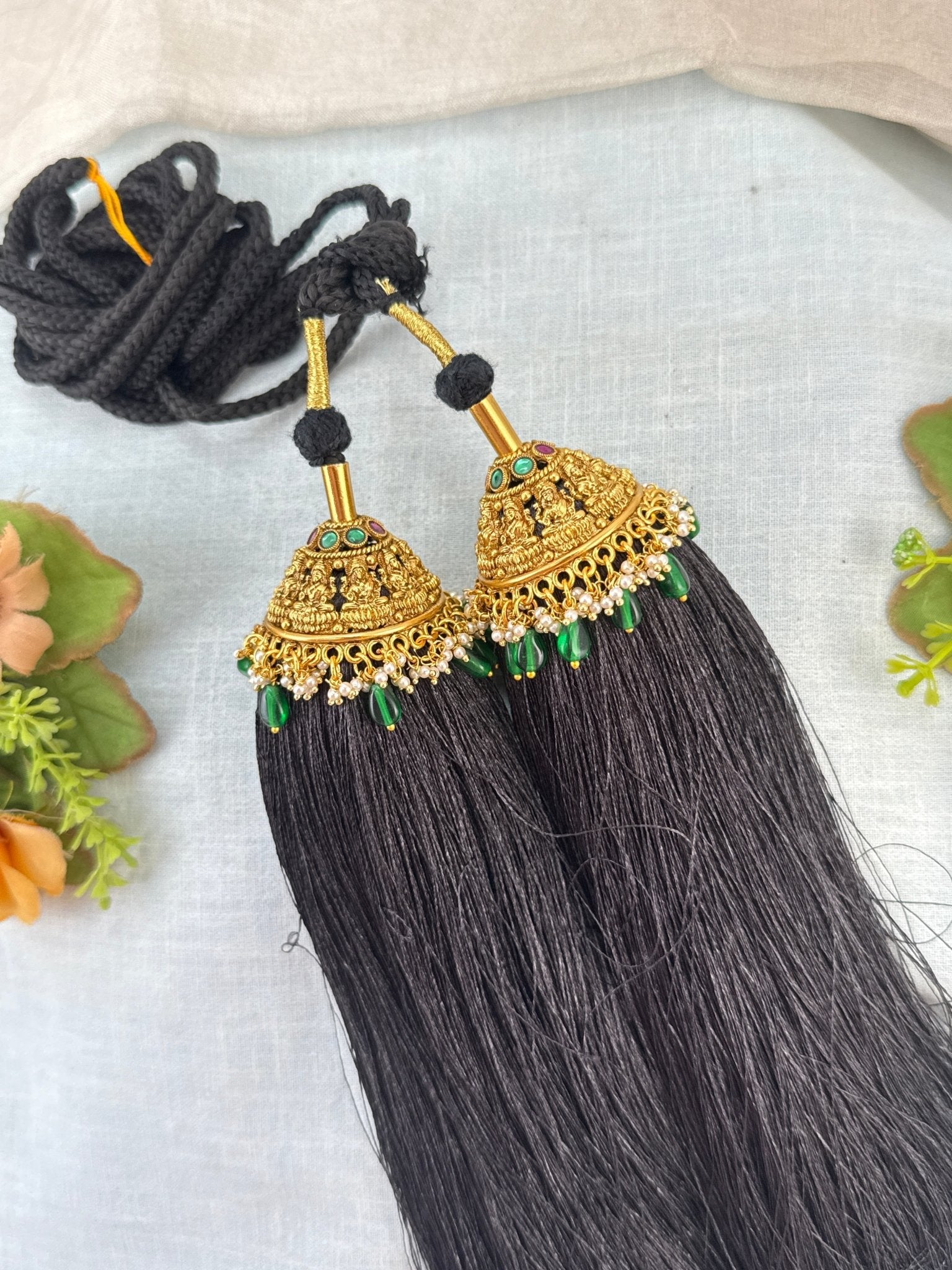 Royal Antique Jadau Bridal Jadai Kuchu Kunjalam 94 - Mahilas