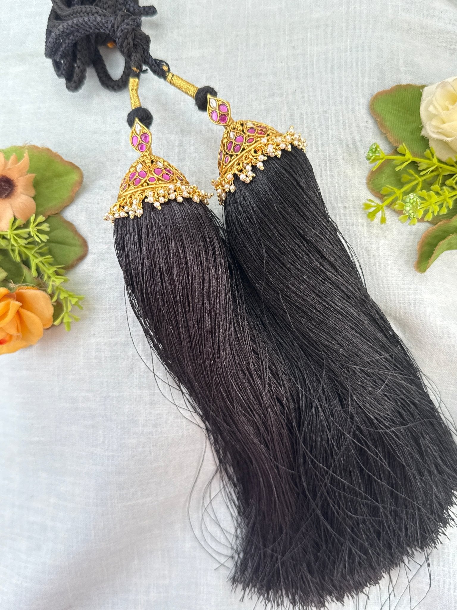Royal Antique Jadau Bridal Jadai Kuchu Kunjalam 97 - Mahilas