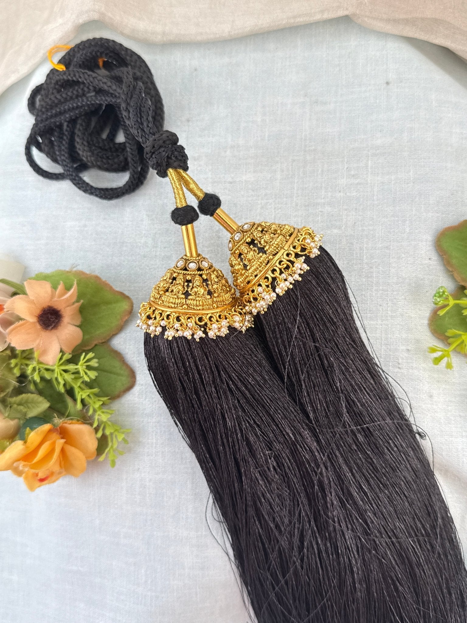Royal Antique Jadau Bridal Jadai Kuchu Kunjalam 98 - Mahilas