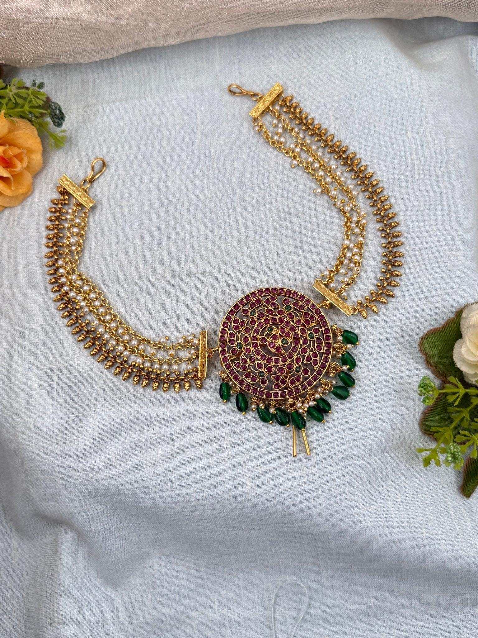 Royal Antique Jadebille With Maatal 427 - Mahilas