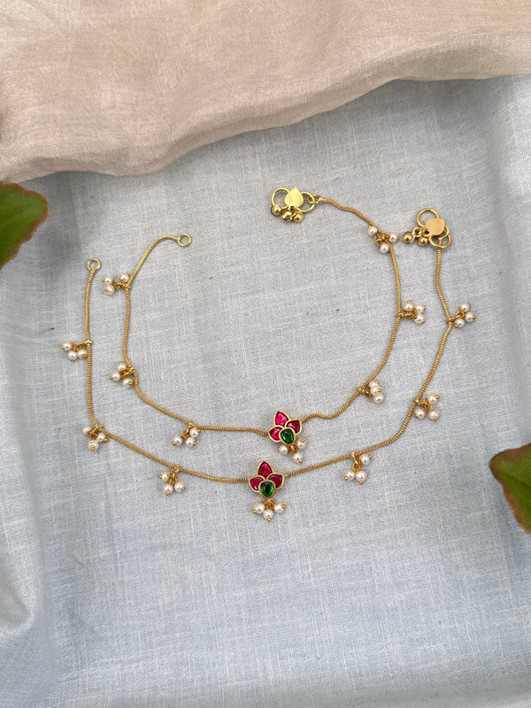 Royal Antique Anklet Payal 0885