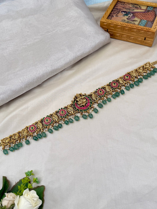Royal Antique Lakshmi Chain Vaddanam Kamarbandh 7068 - Mahilas