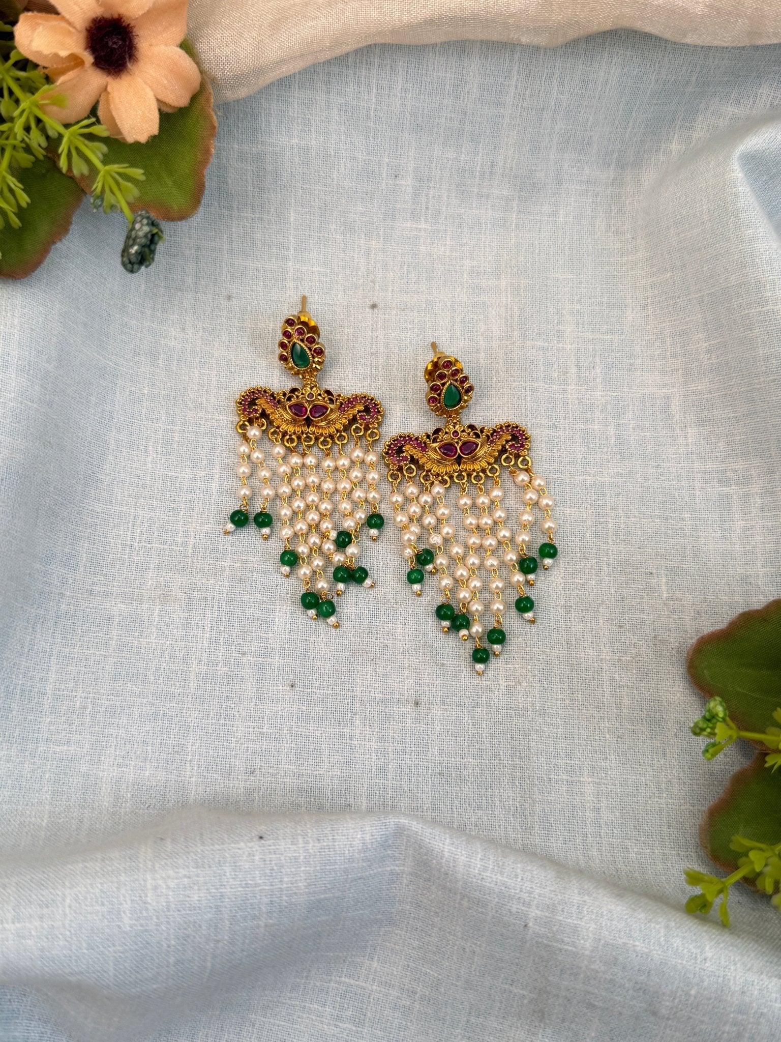 Royal Antique Layer Earrings 0578 - Mahilas