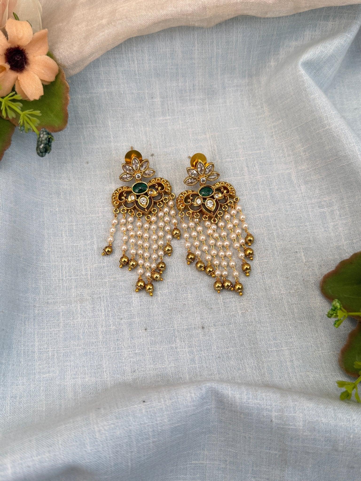 Royal Antique Layer Earrings 0580 - Mahilas