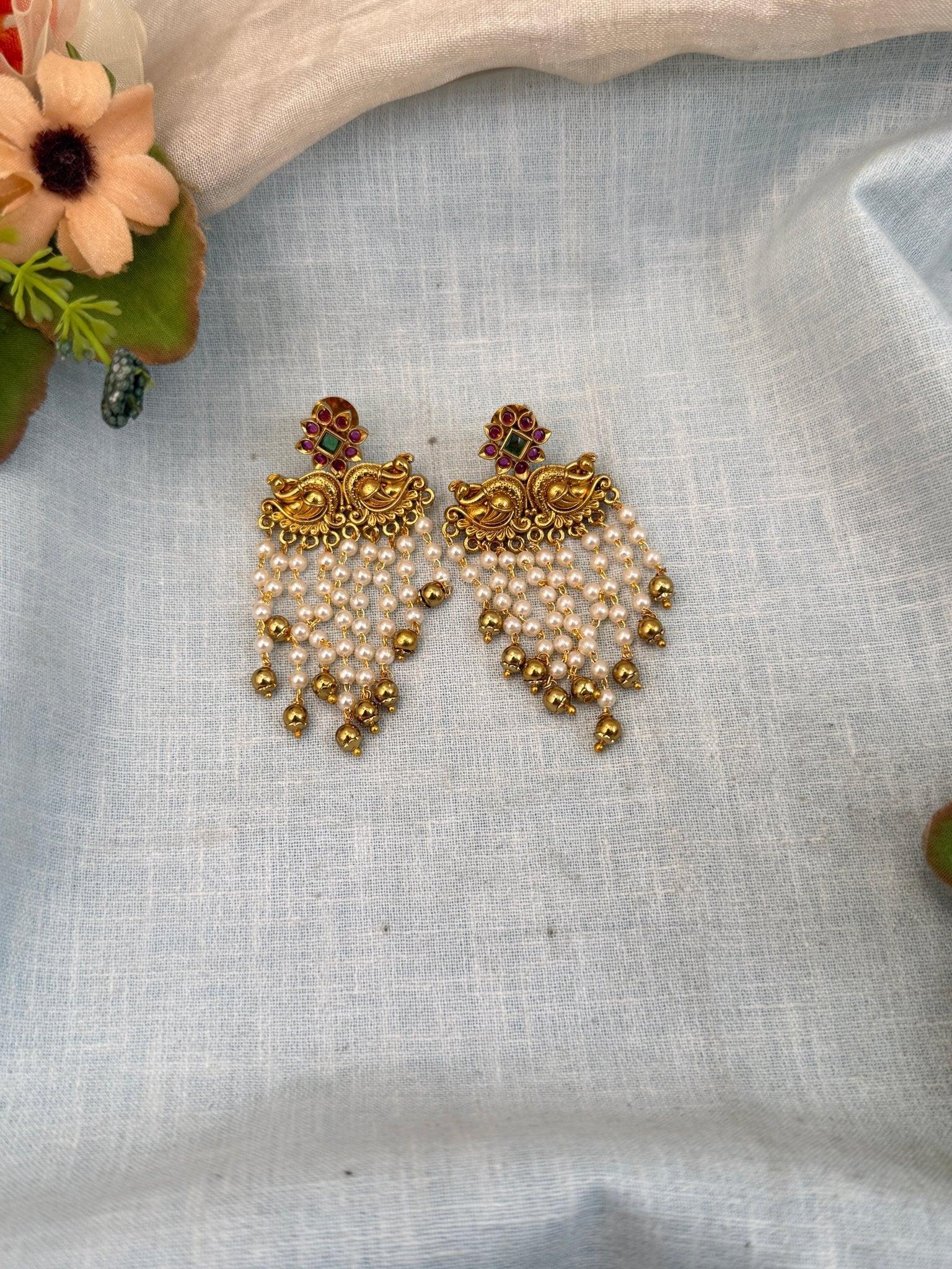 Royal Antique Layer Earrings 0582 - Mahilas