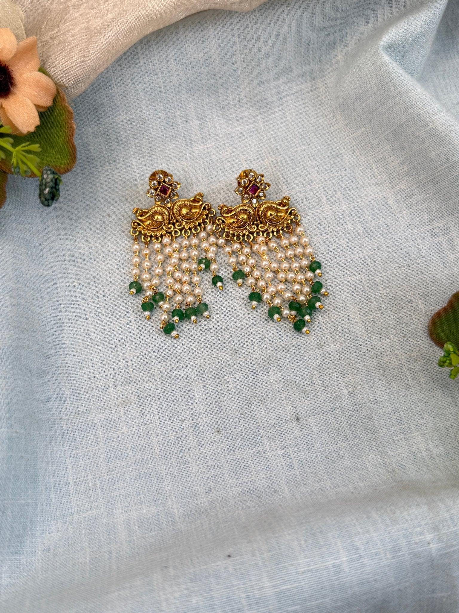 Royal Antique Layer Earrings 0588 - Mahilas