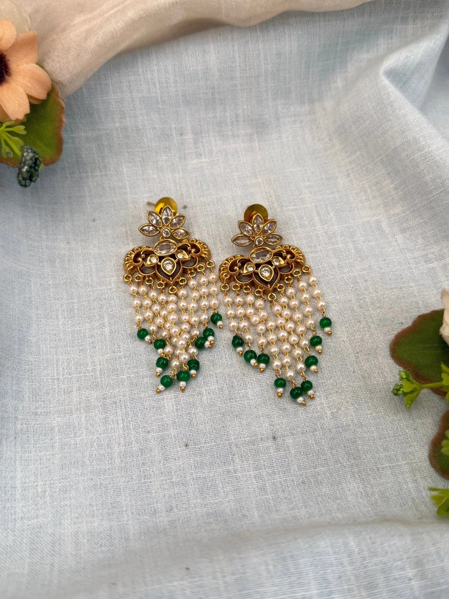 Royal Antique Layer Earrings 0593 - Mahilas