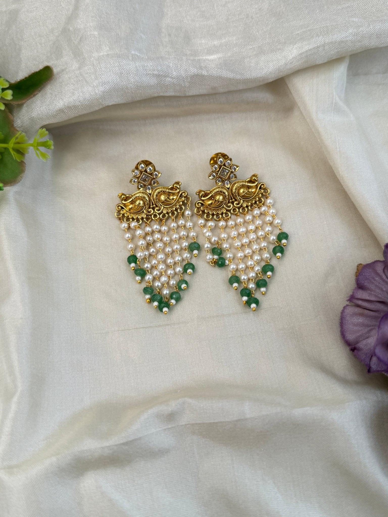 Royal Antique Layer Earrings 0610 - Mahilas