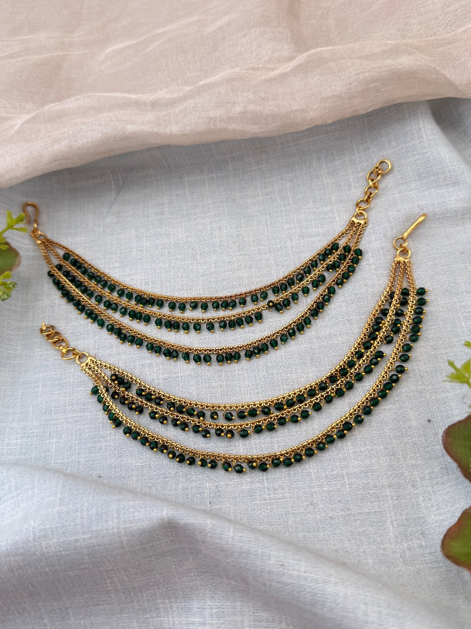 Royal Antique Layer Maatal Earchain 528 - Mahilas