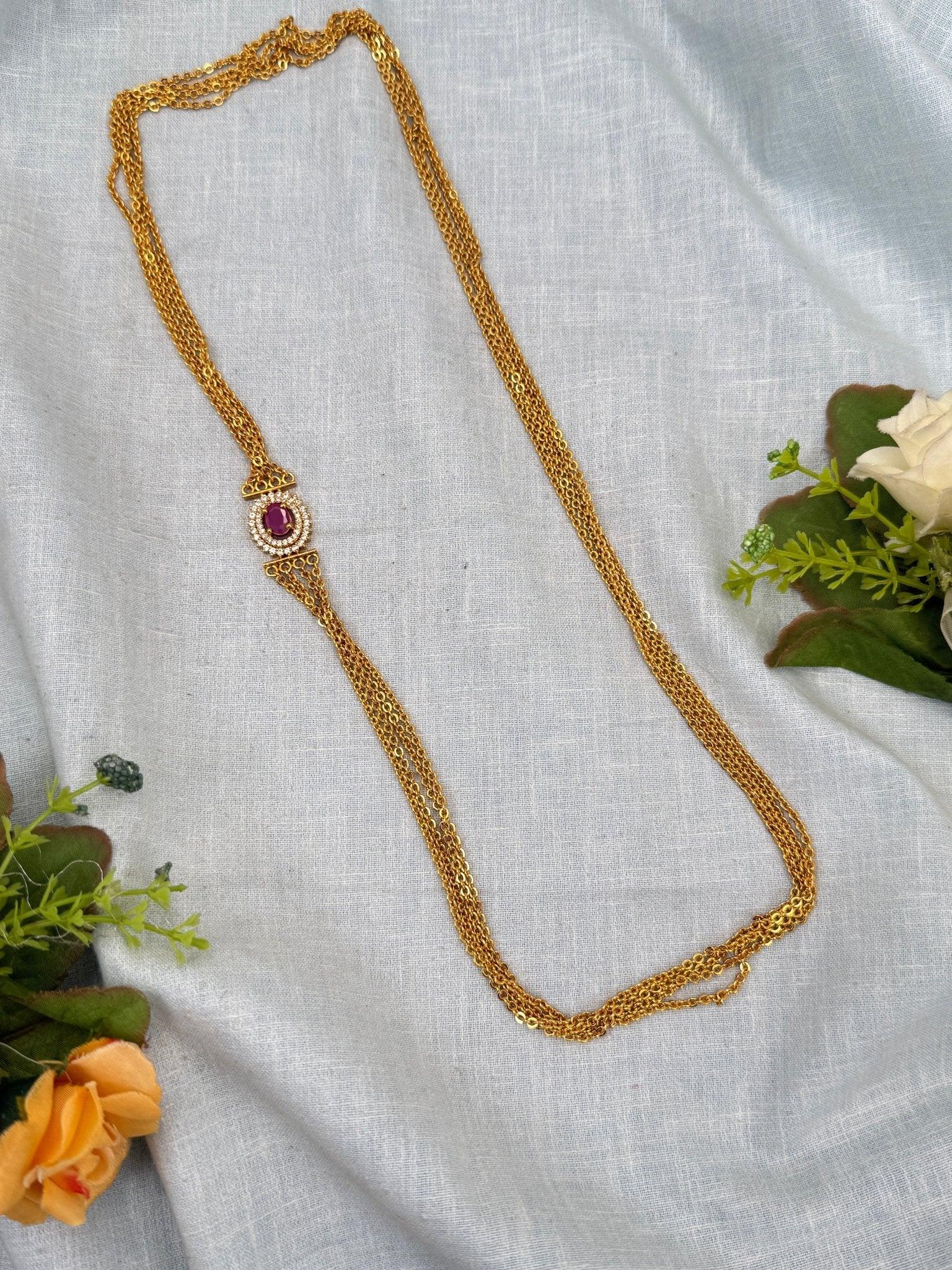 Royal Antique Layer Mop Chain 0298 - Mahilas