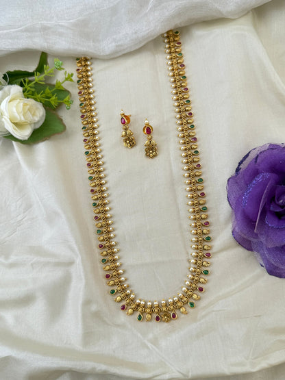 Royal Antique Long Necklace Set 1131 - Mahilas