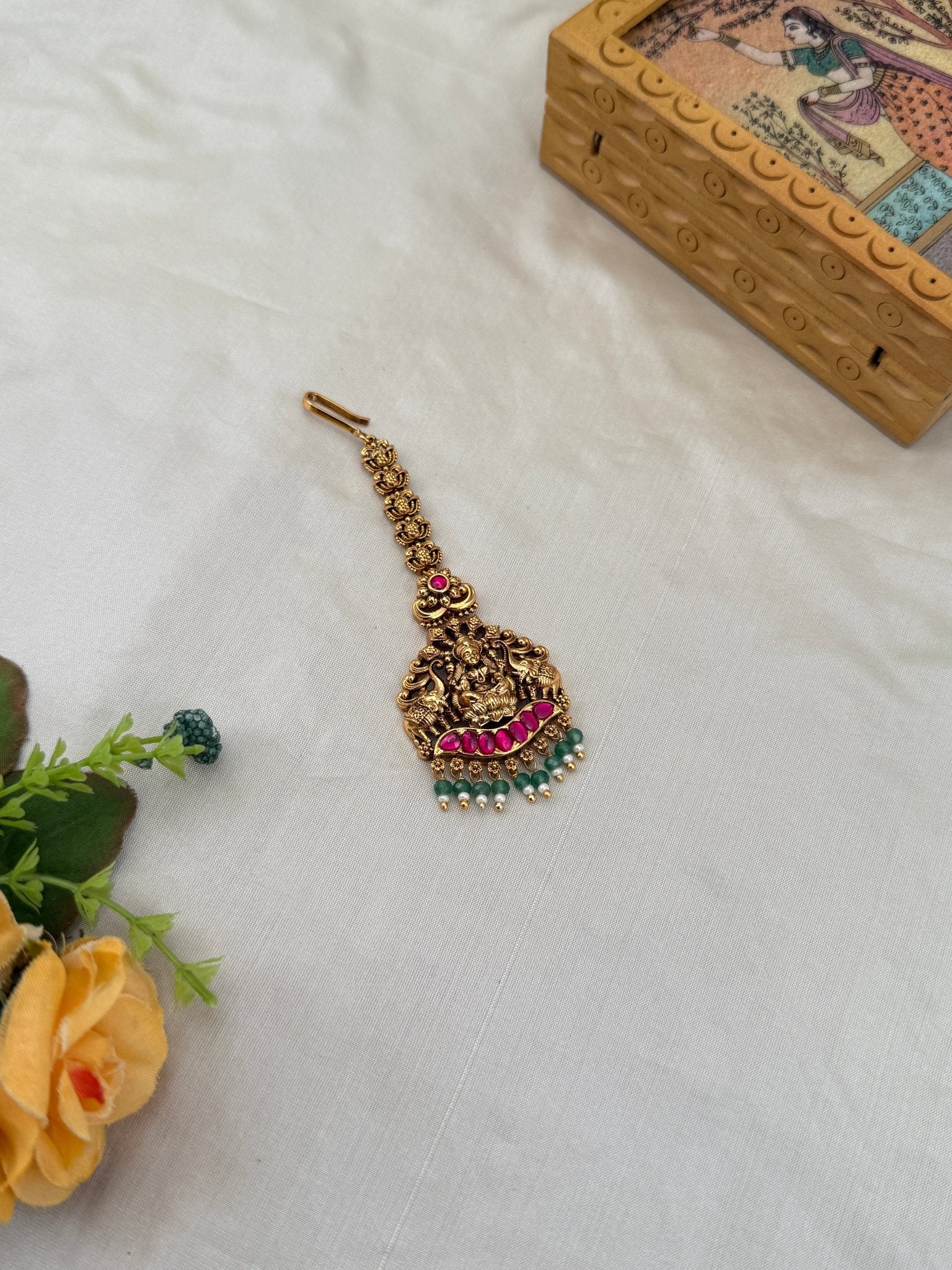 Royal Antique Maang Tikka 4314 - Mahilas