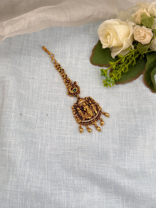 Royal Antique Maang Tikka 4373 - Mahilas