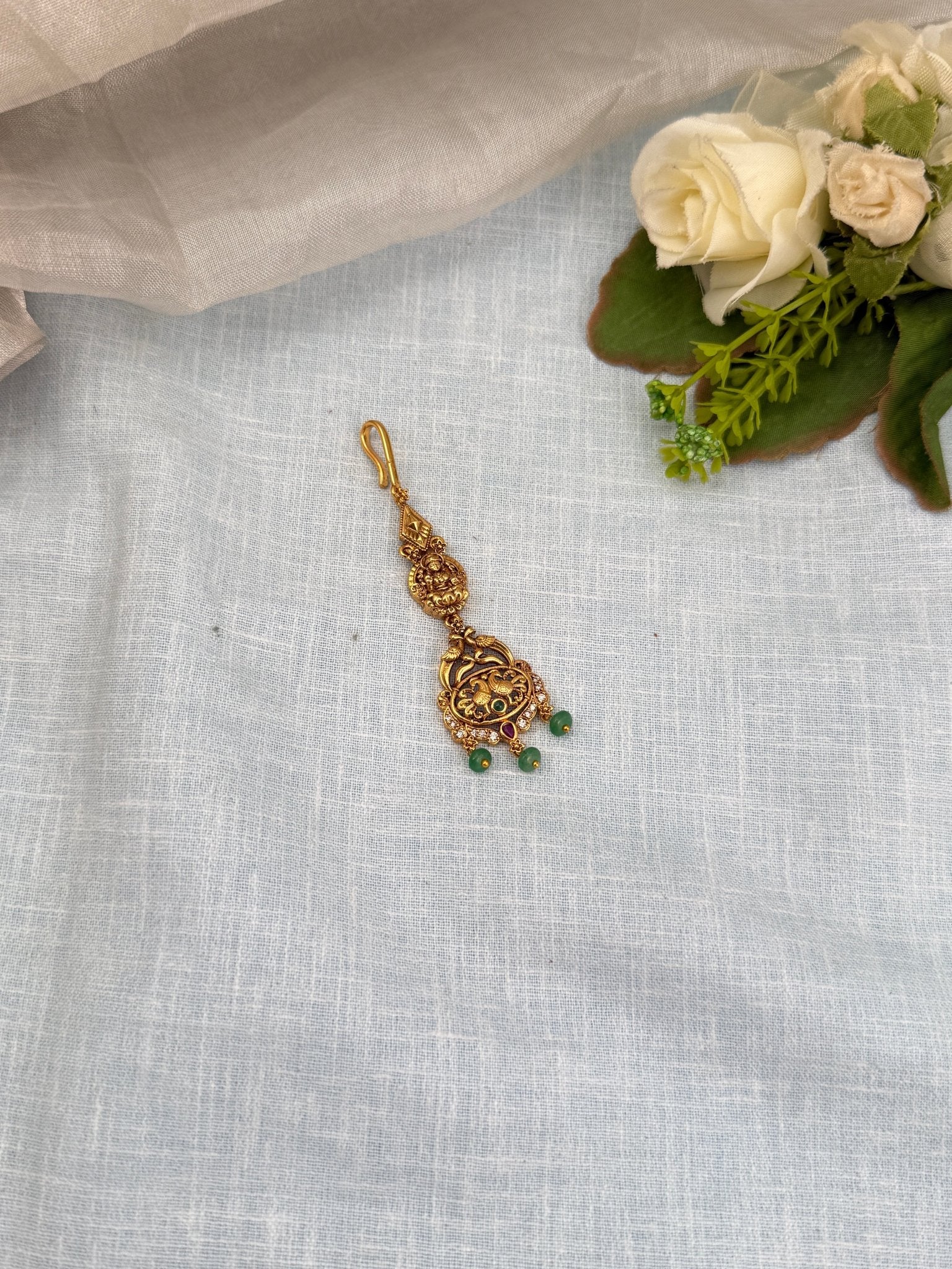 Royal Antique Maang Tikka 4383 - Mahilas