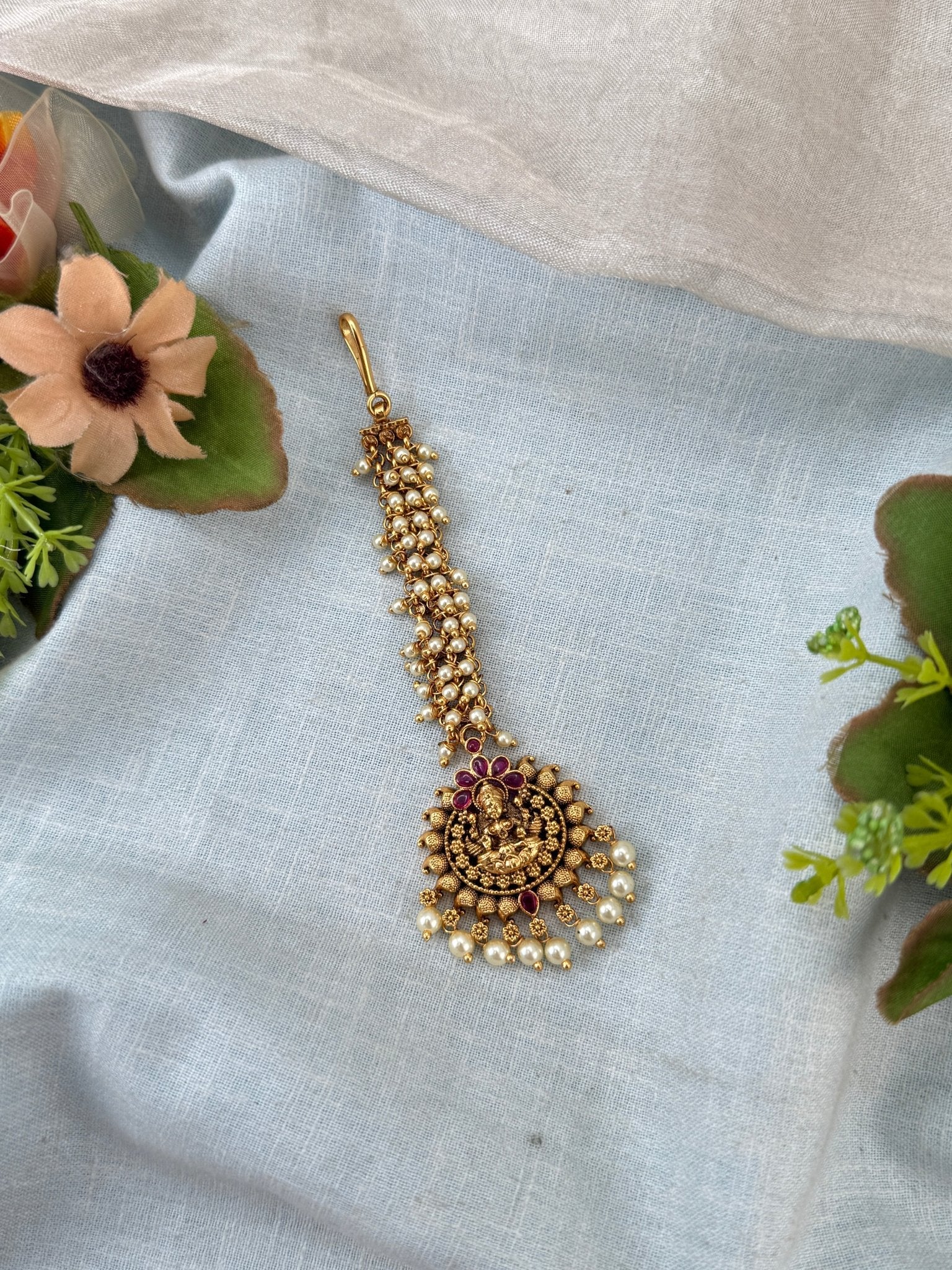 Royal Antique Maang Tikka 514 - Mahilas