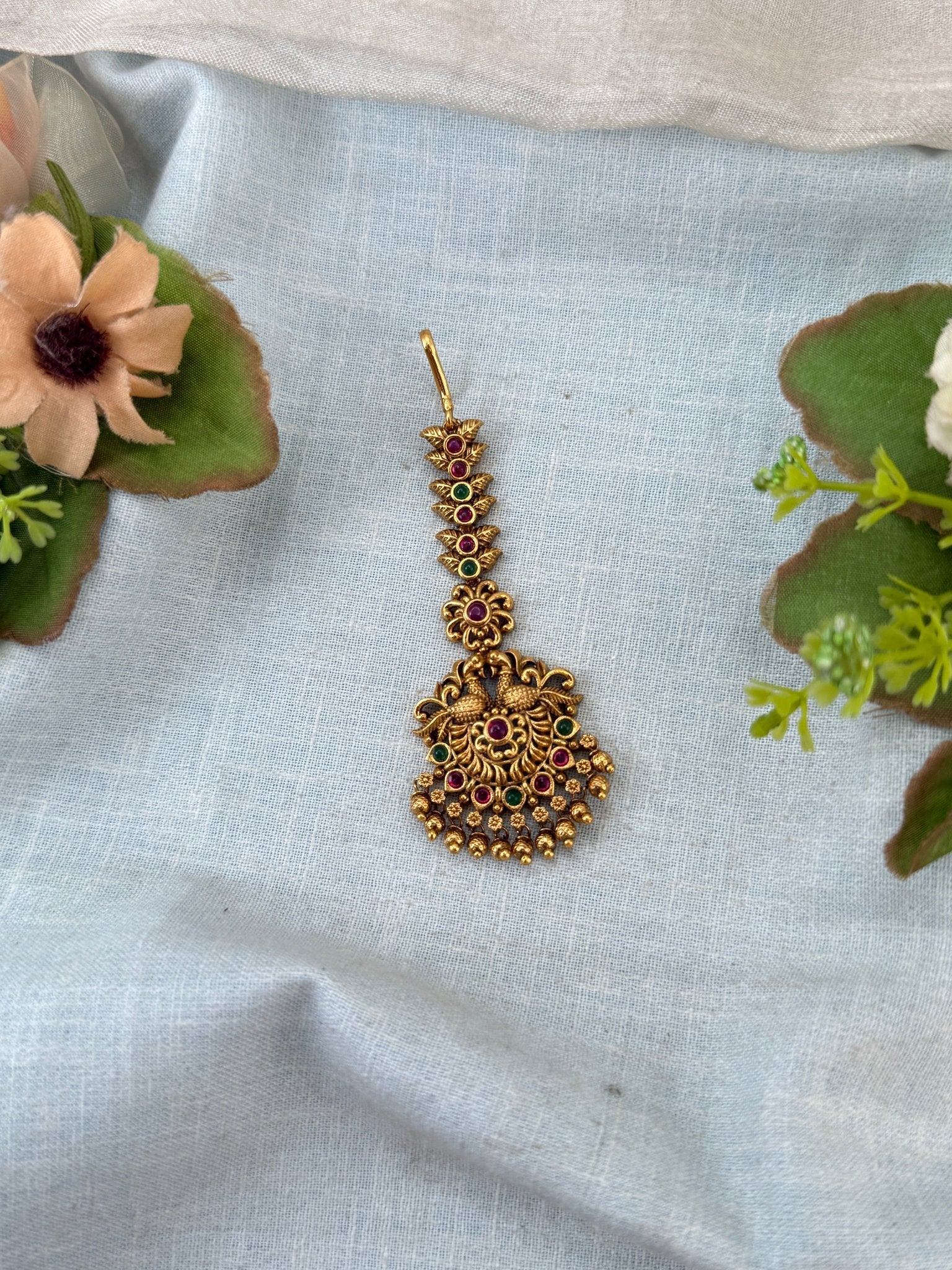 Royal Antique Maang Tikka 531 - Mahilas