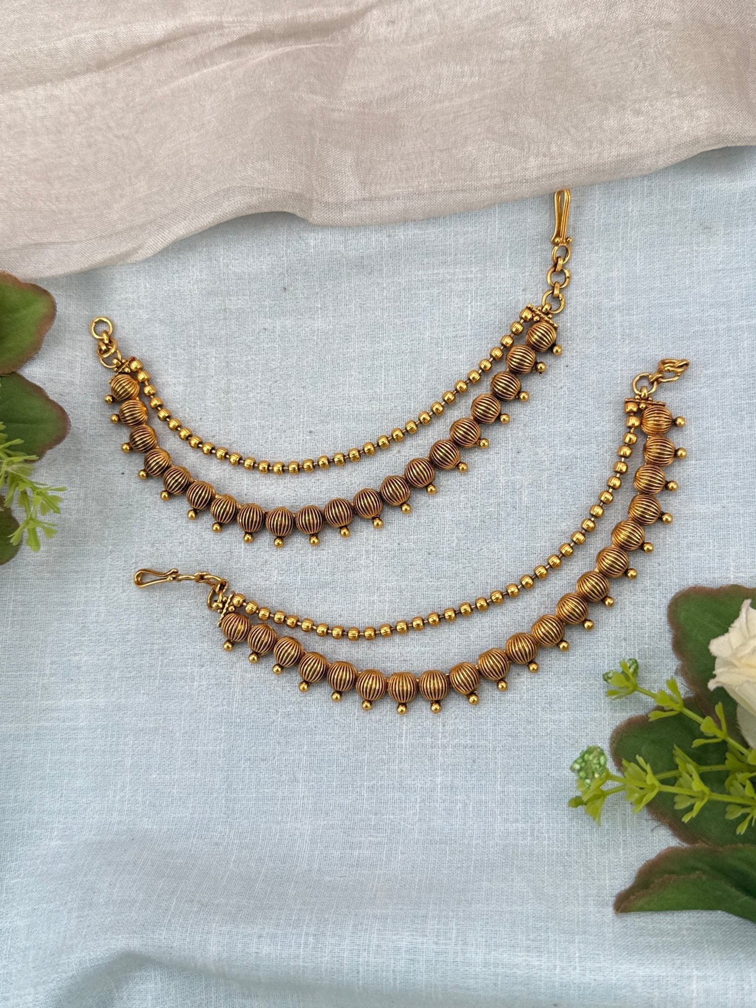 Royal Antique Maatal Earchain 509 - Mahilas